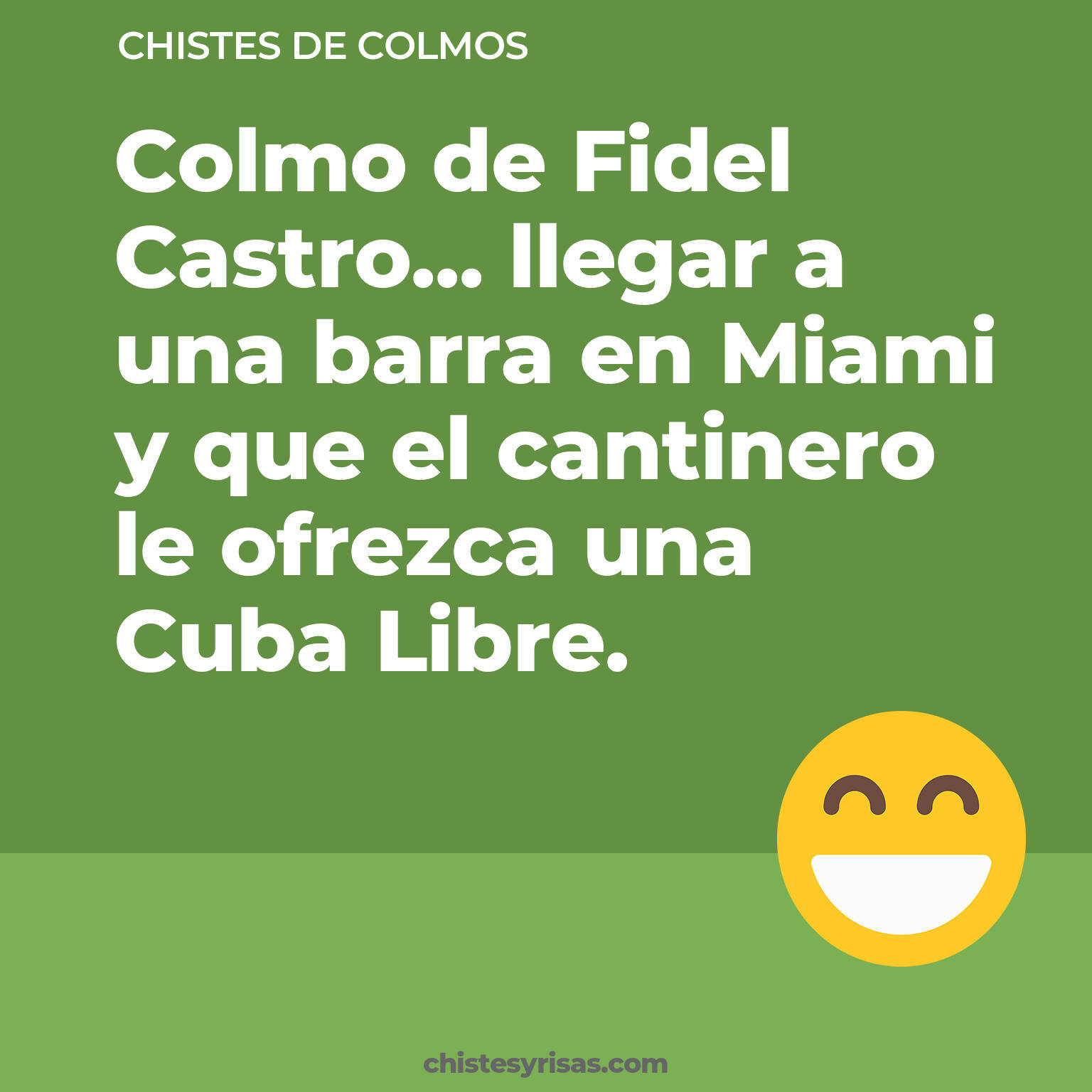 chistes de Colmos cortos