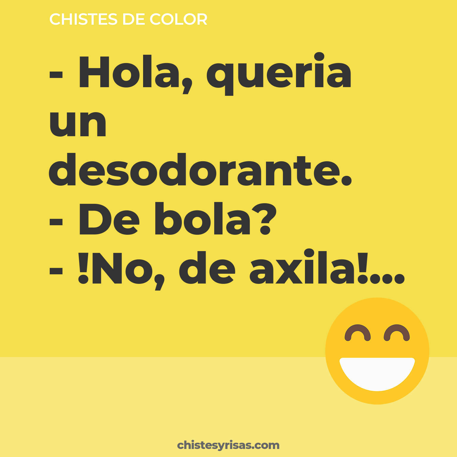 chistes de Color buenos