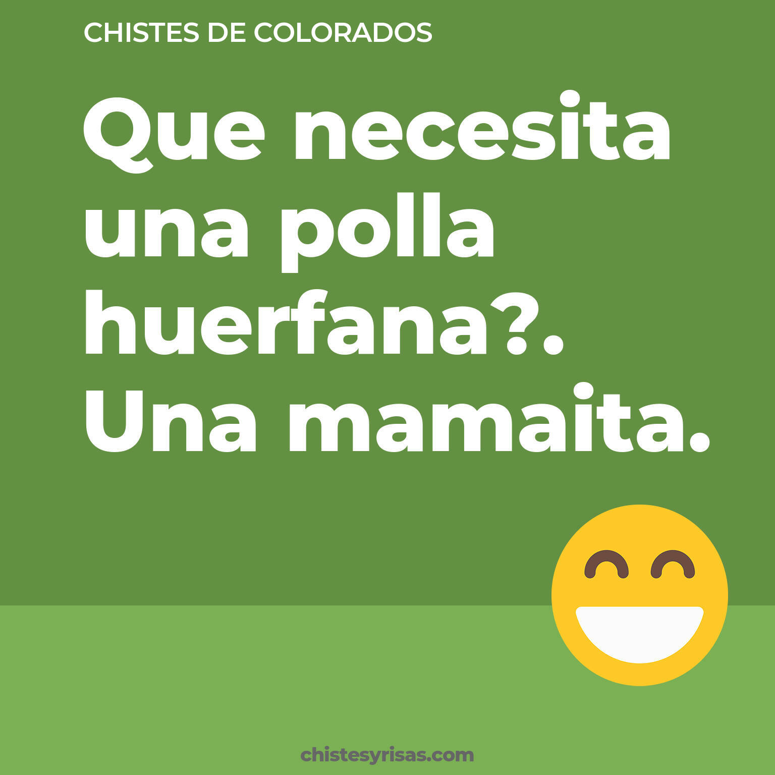 chistes de Colorados más graciosos