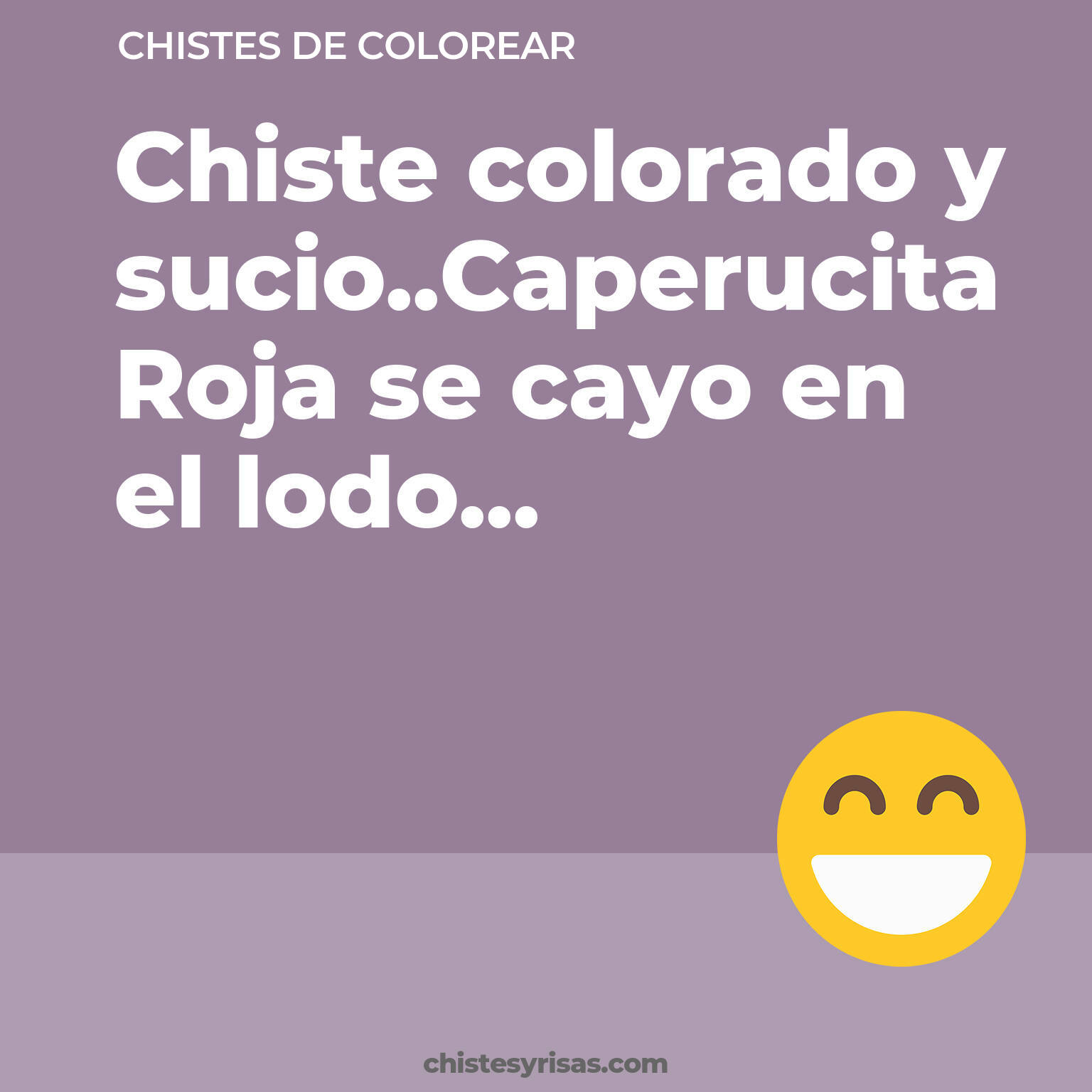 chistes de Colorear cortos