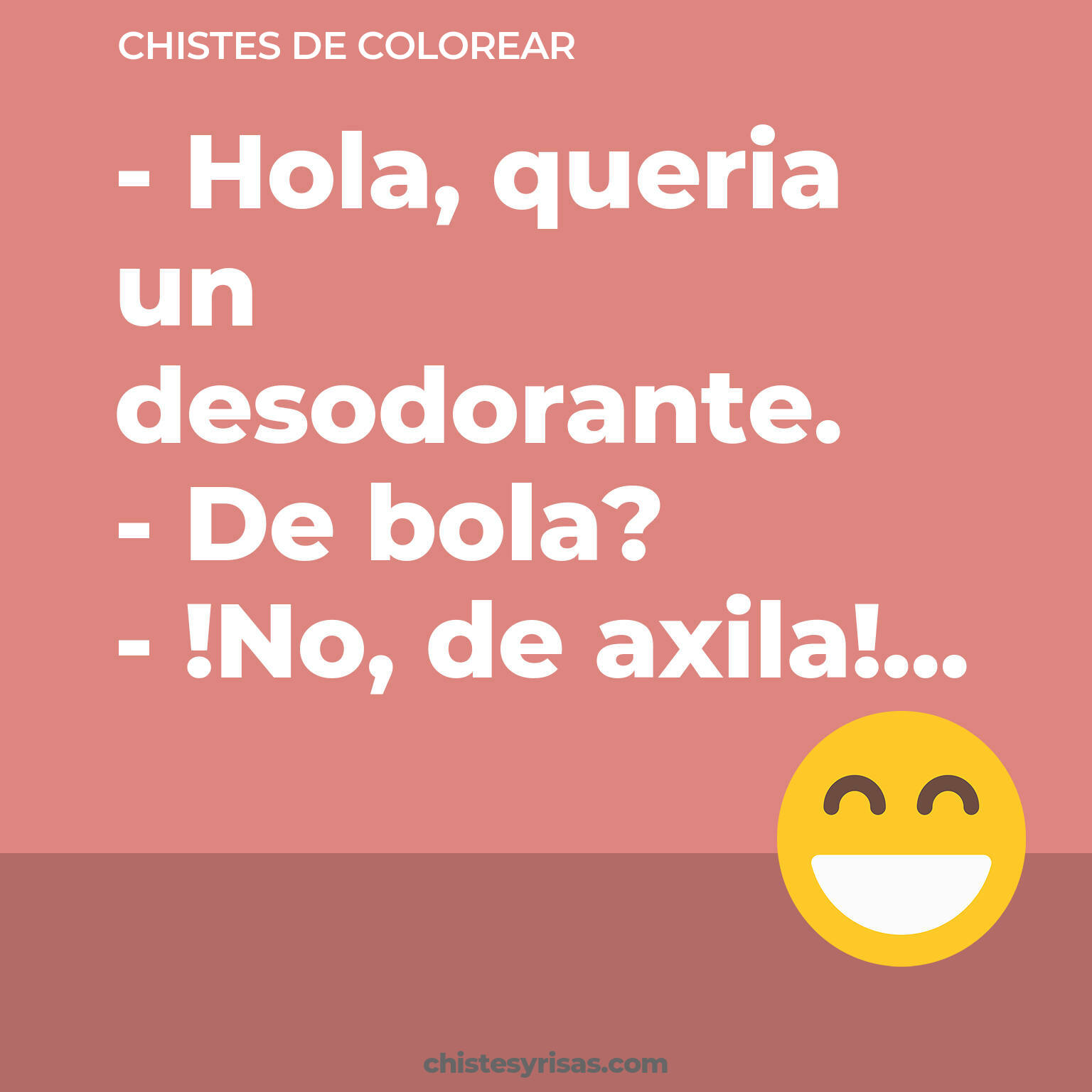 chistes de Colorear buenos