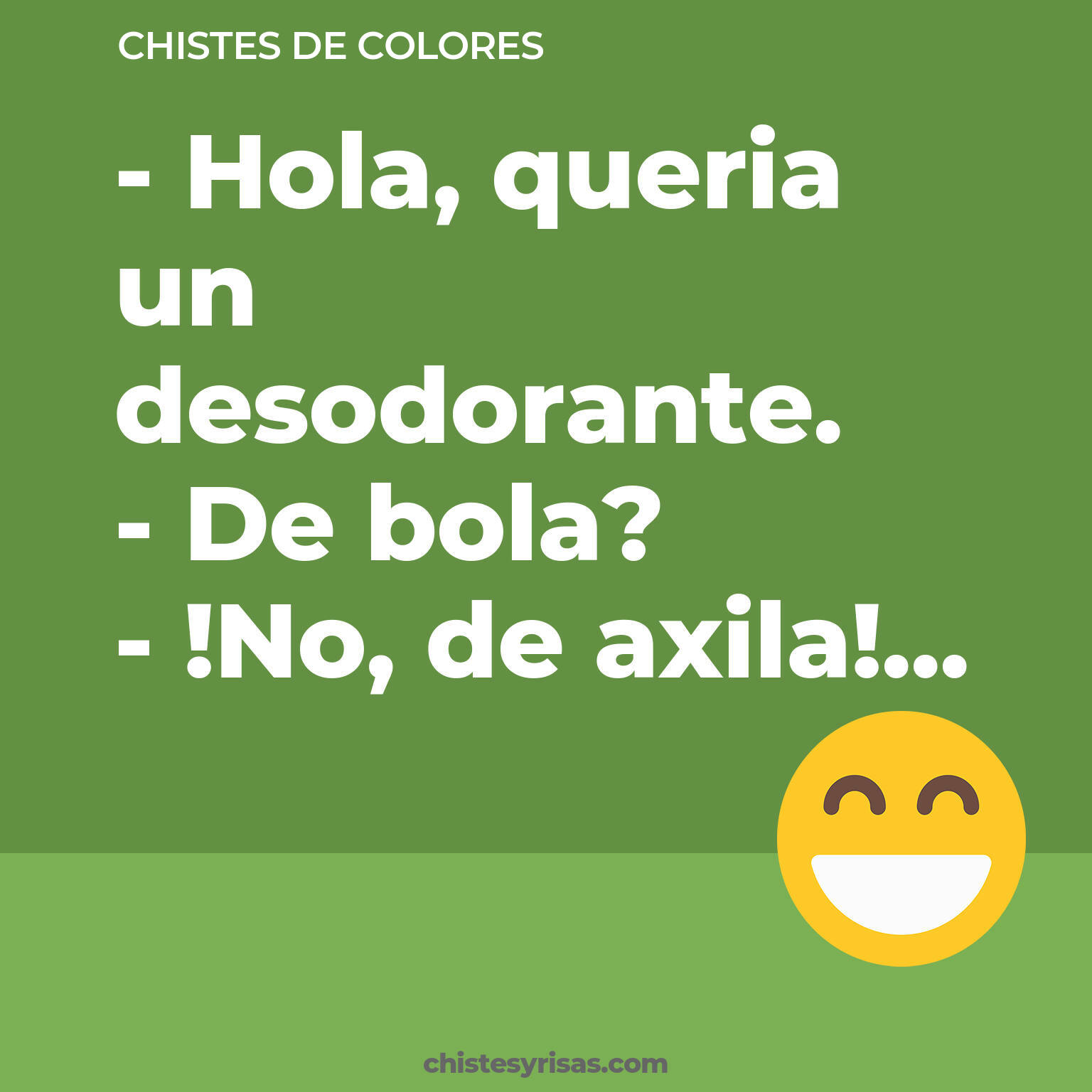 chistes de Colores buenos