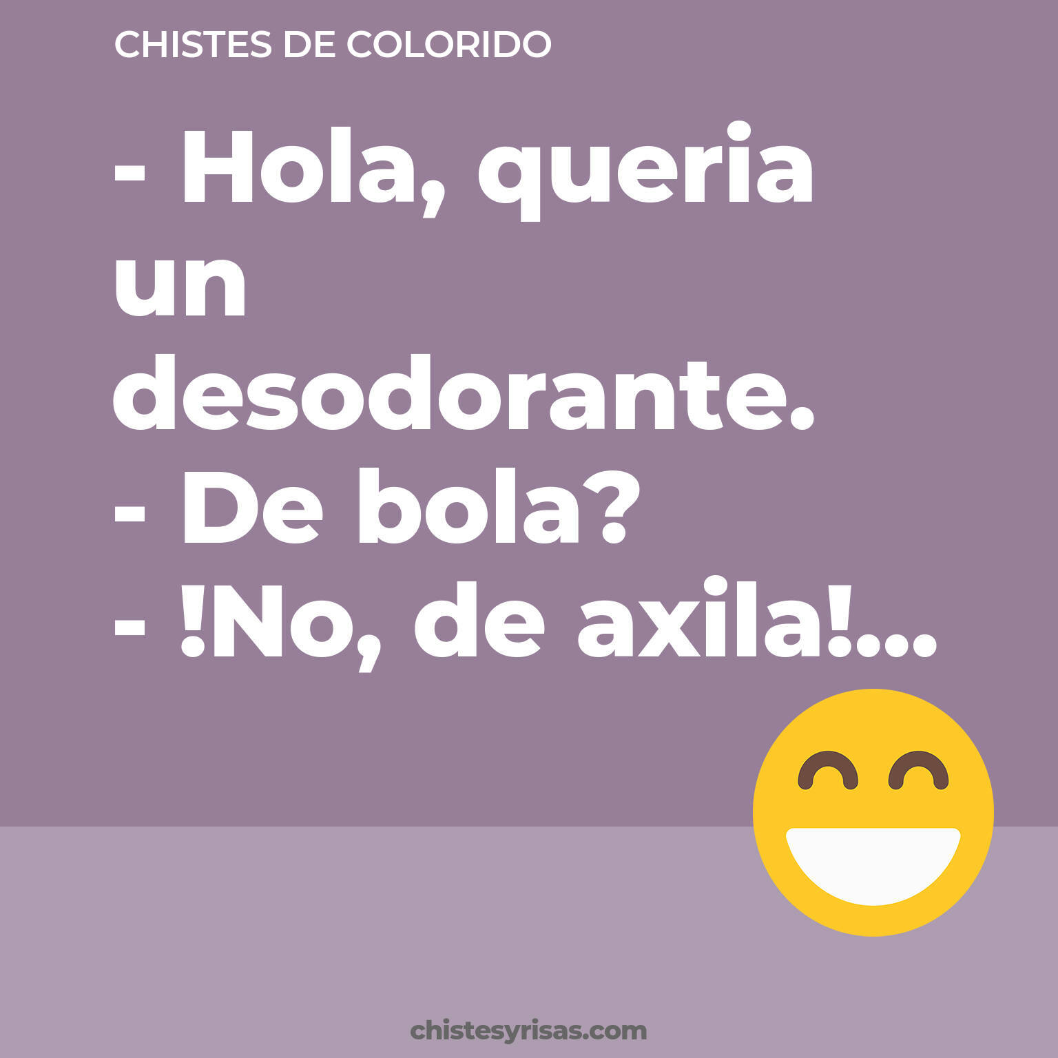 chistes de Colorido buenos