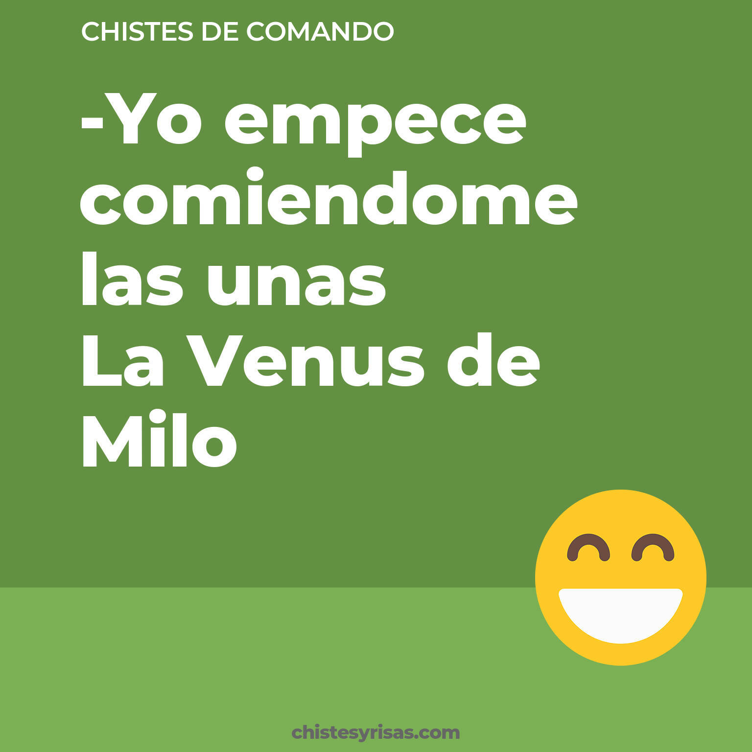 chistes de Comando cortos