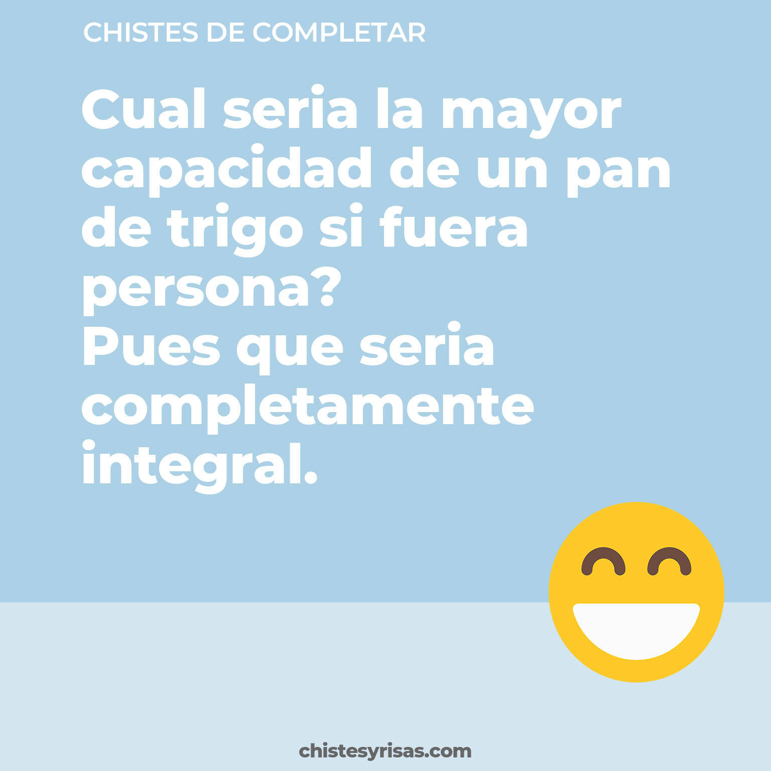 chistes de Completar cortos