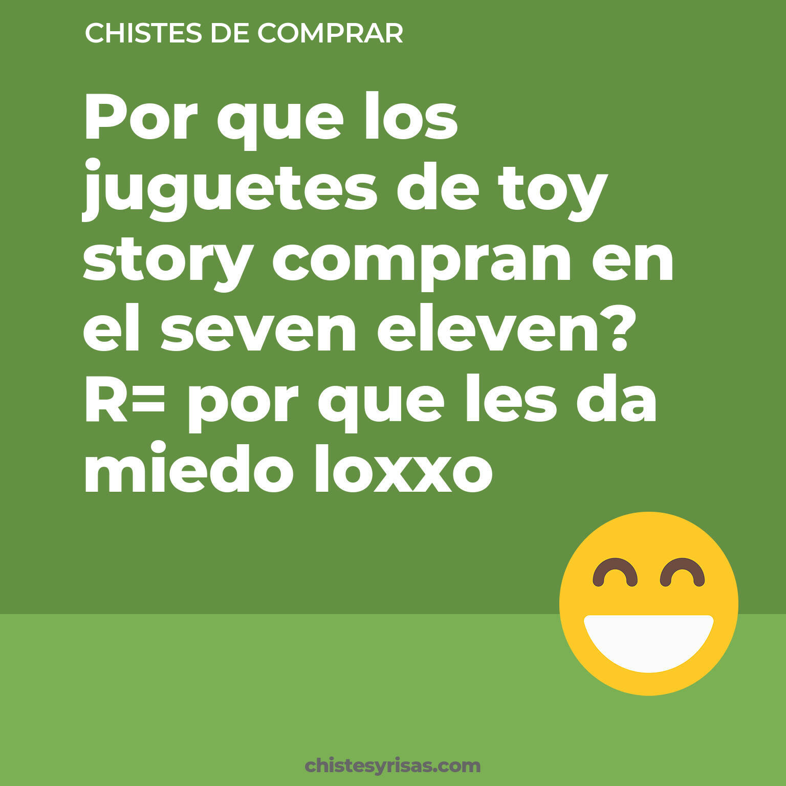 chistes de Comprar más graciosos