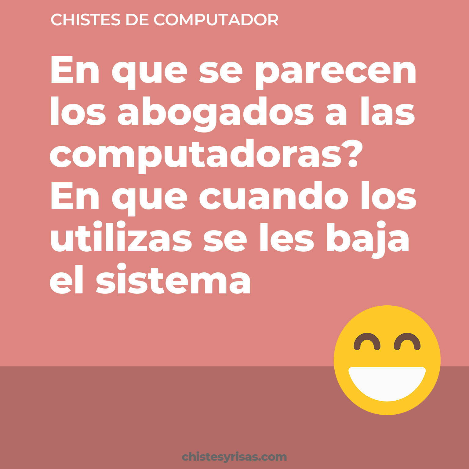 chistes de Computador buenos