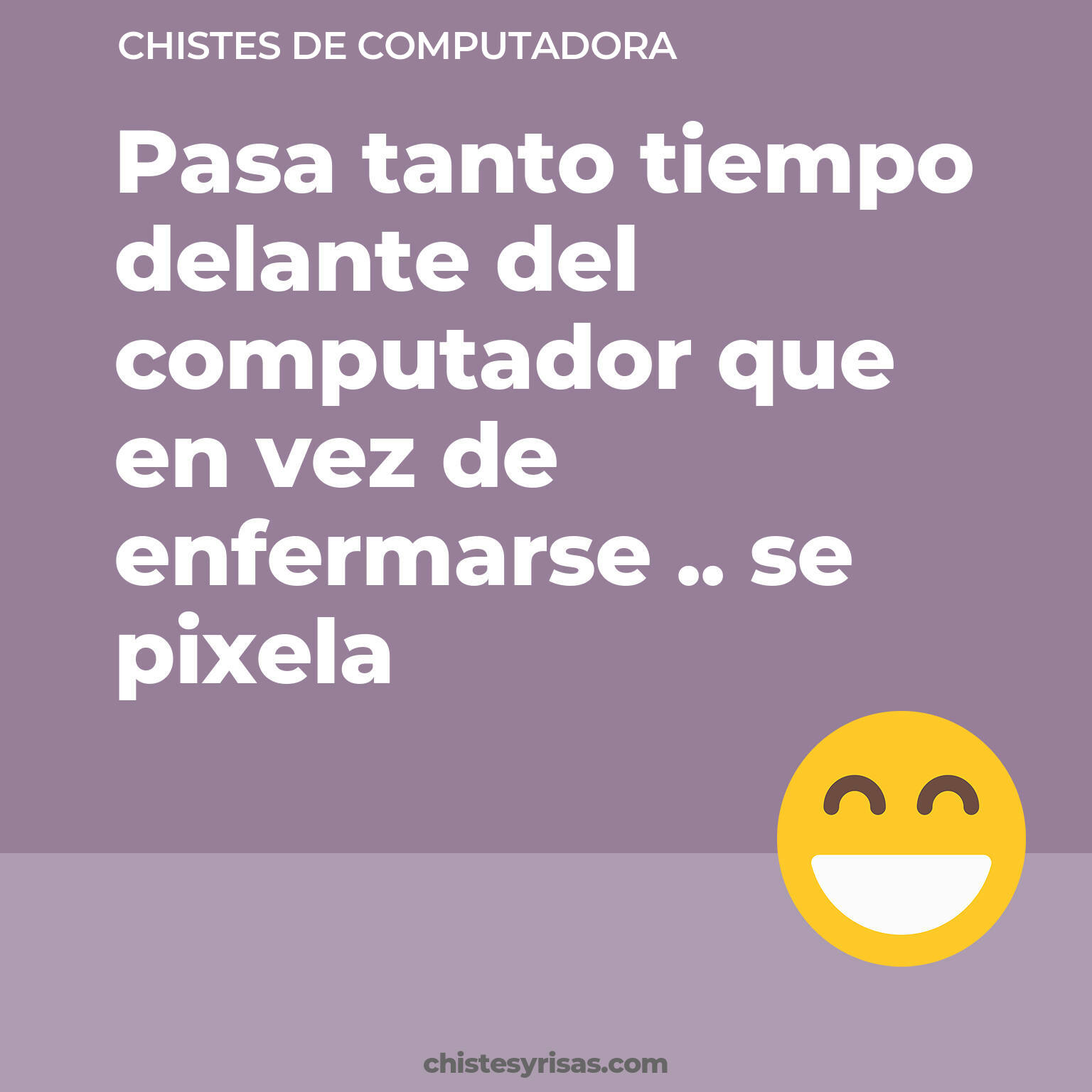 chistes de Computadora cortos