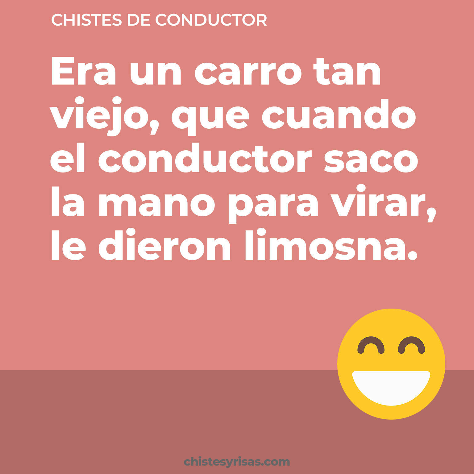 chistes de Conductor buenos