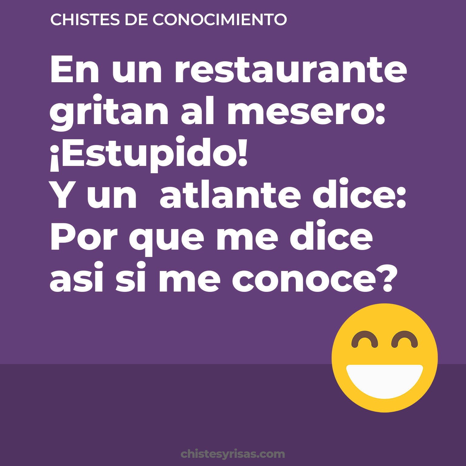 chistes de Conocimiento buenos