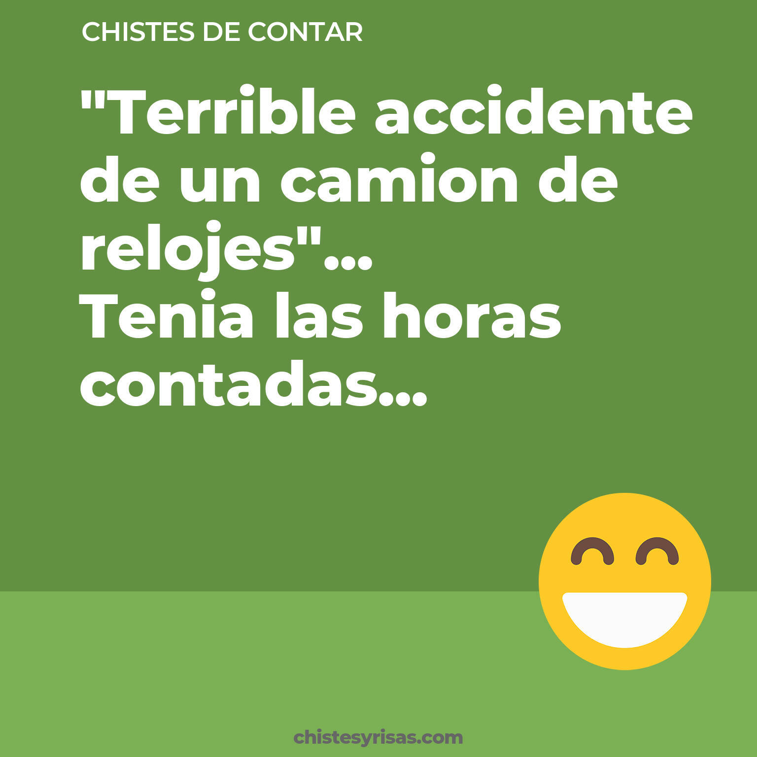 chistes de Contar buenos