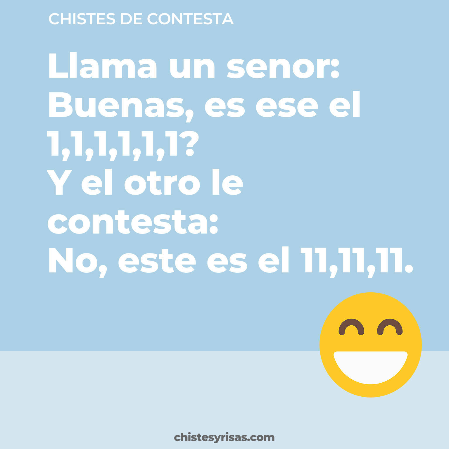 chistes de Contesta cortos