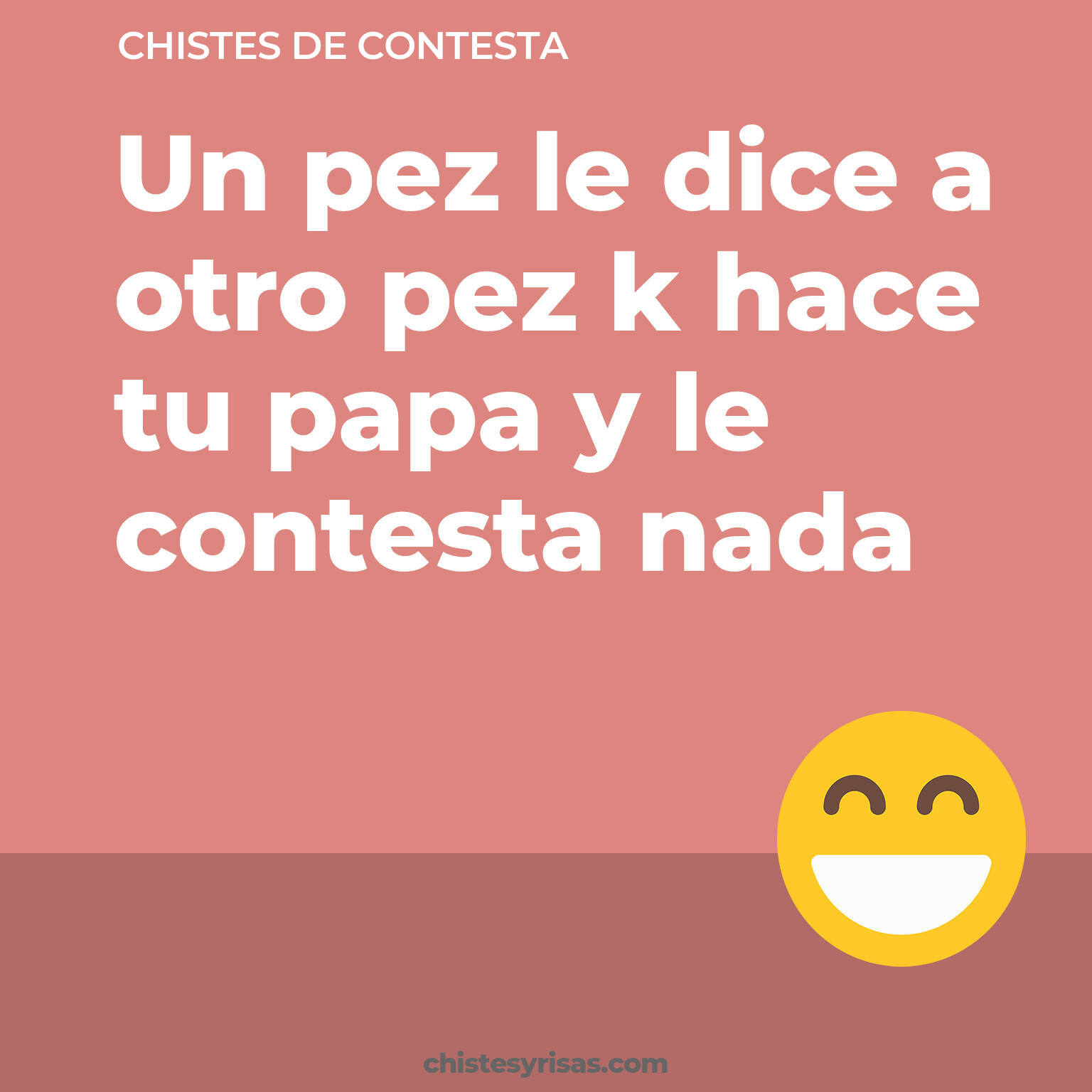 chistes de Contesta buenos foto para reir
