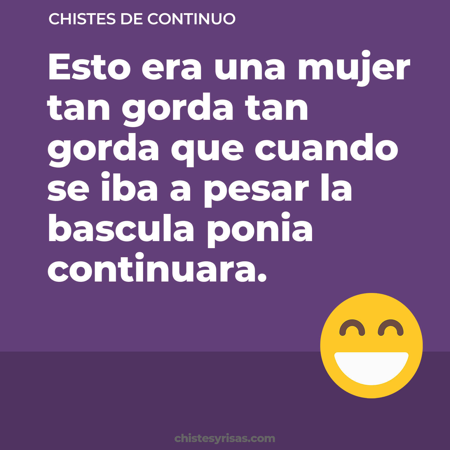 chistes de Continuo cortos