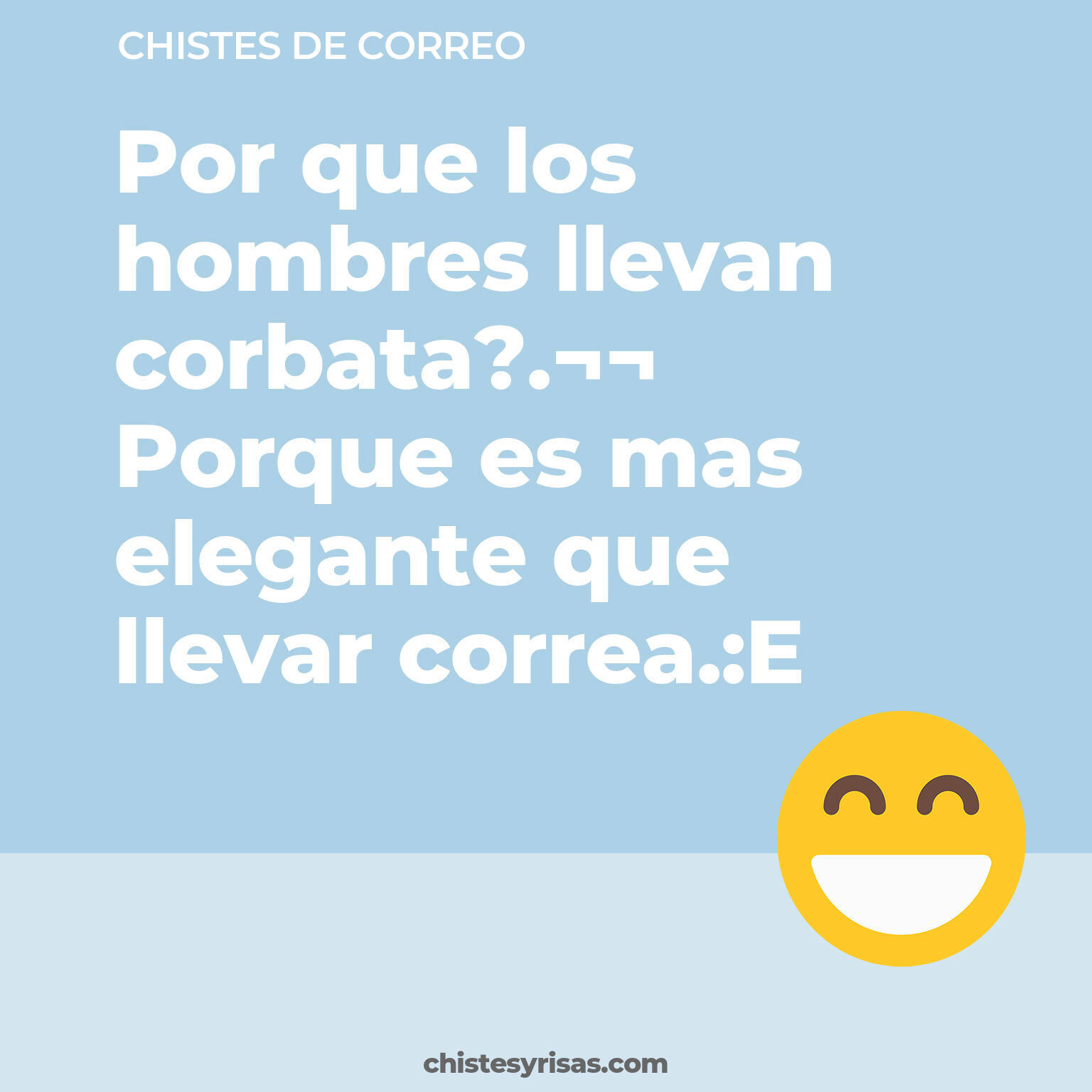 chistes de Correo cortos