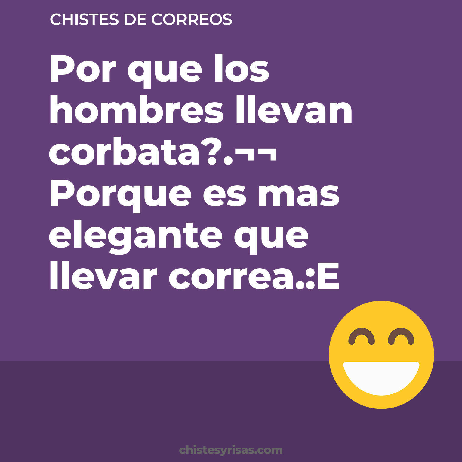 chistes de Correos cortos