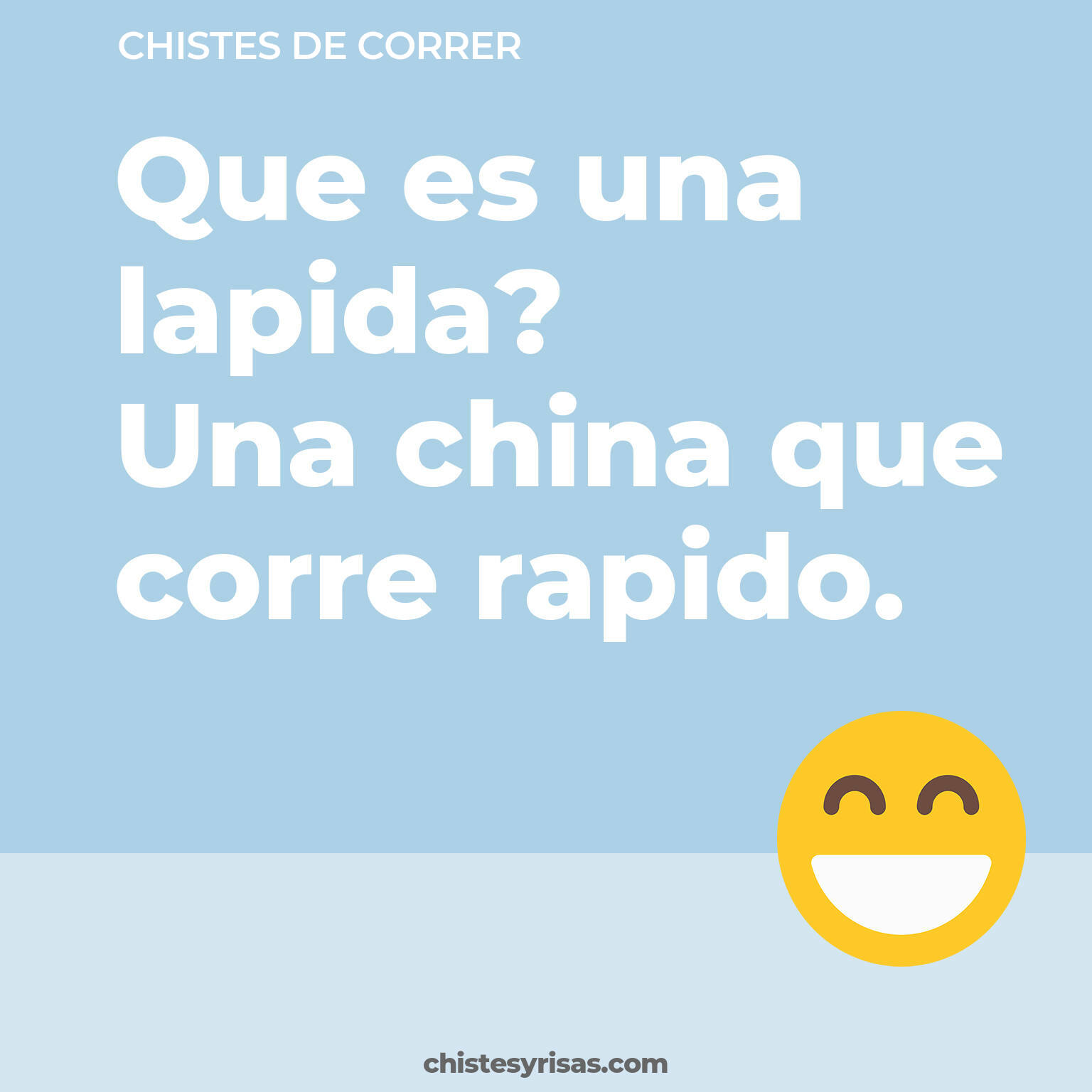 chistes de Correr más graciosos