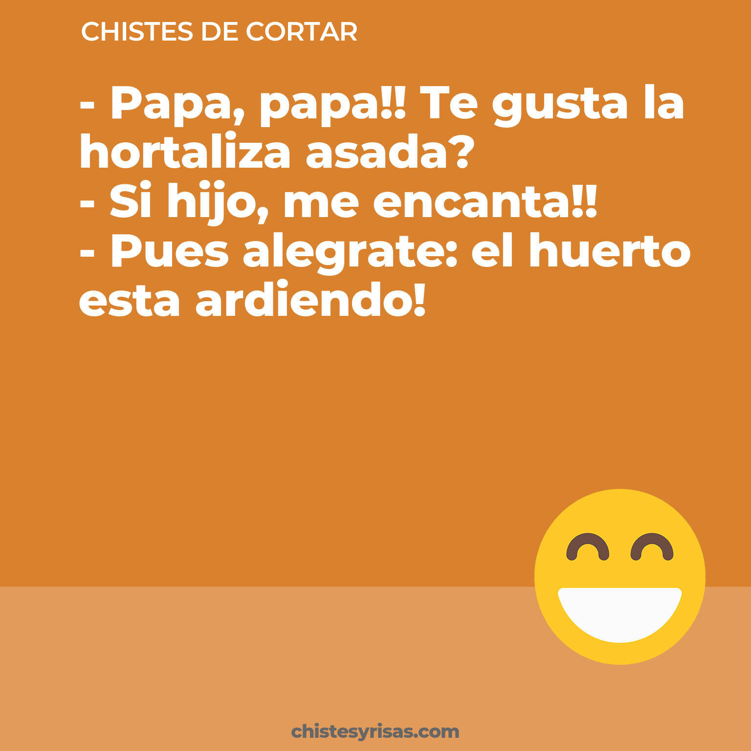 chistes de Cortar cortos