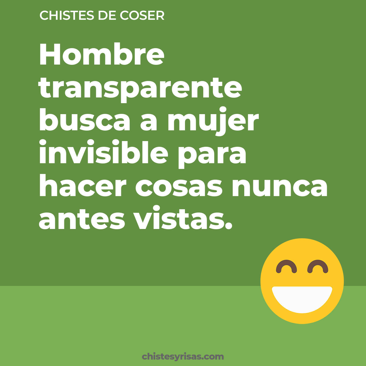 chistes de Coser más graciosos