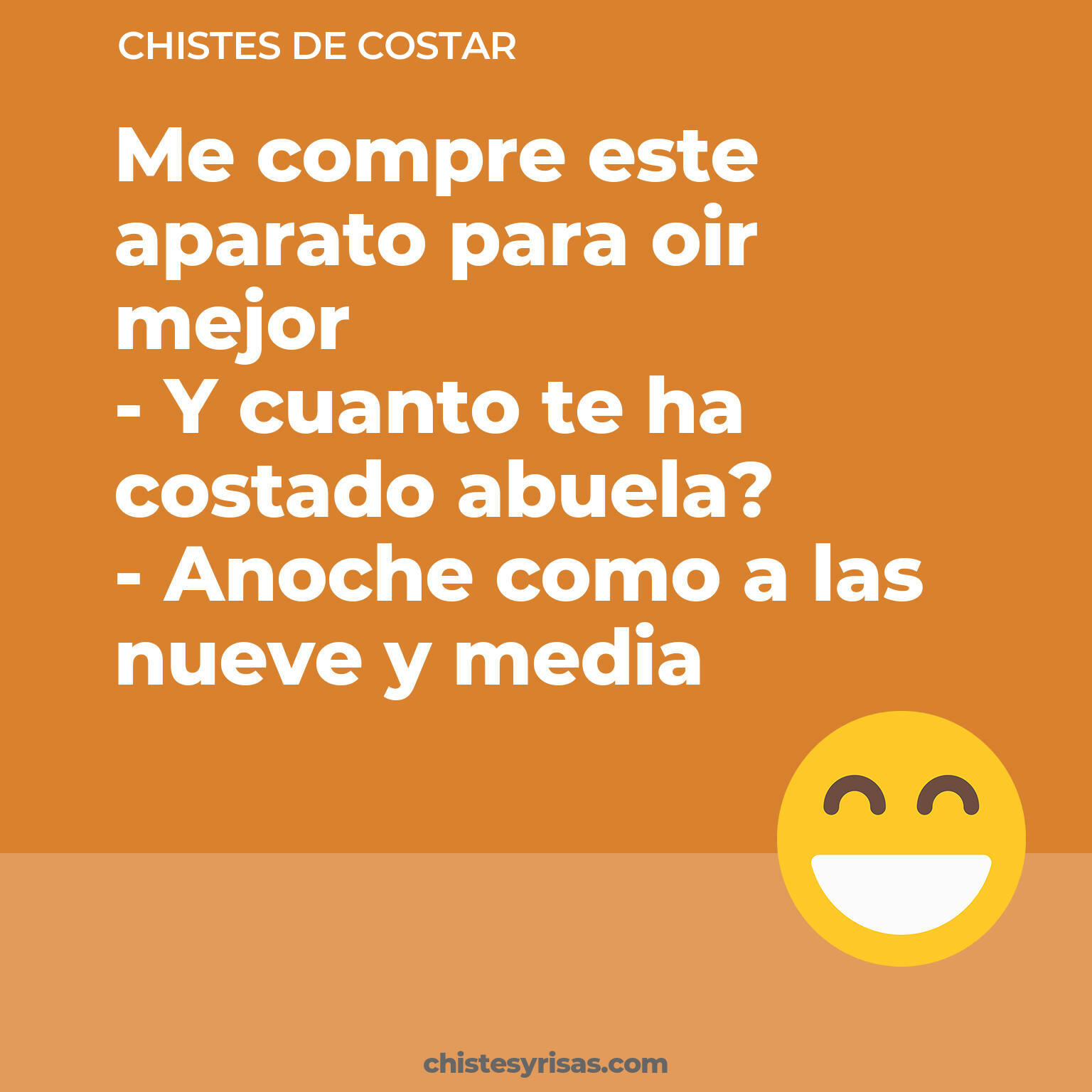 chistes de Costar buenos