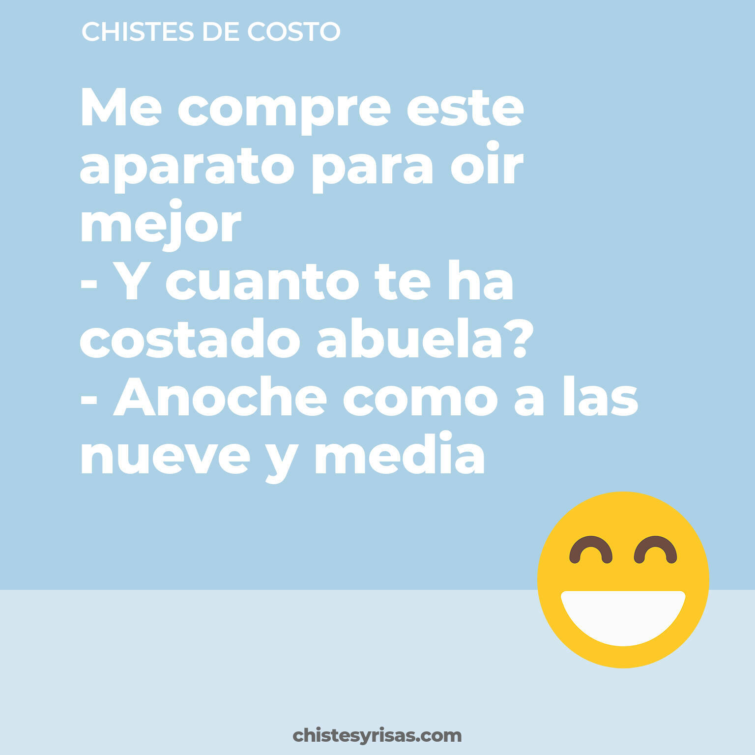 chistes de Costo buenos