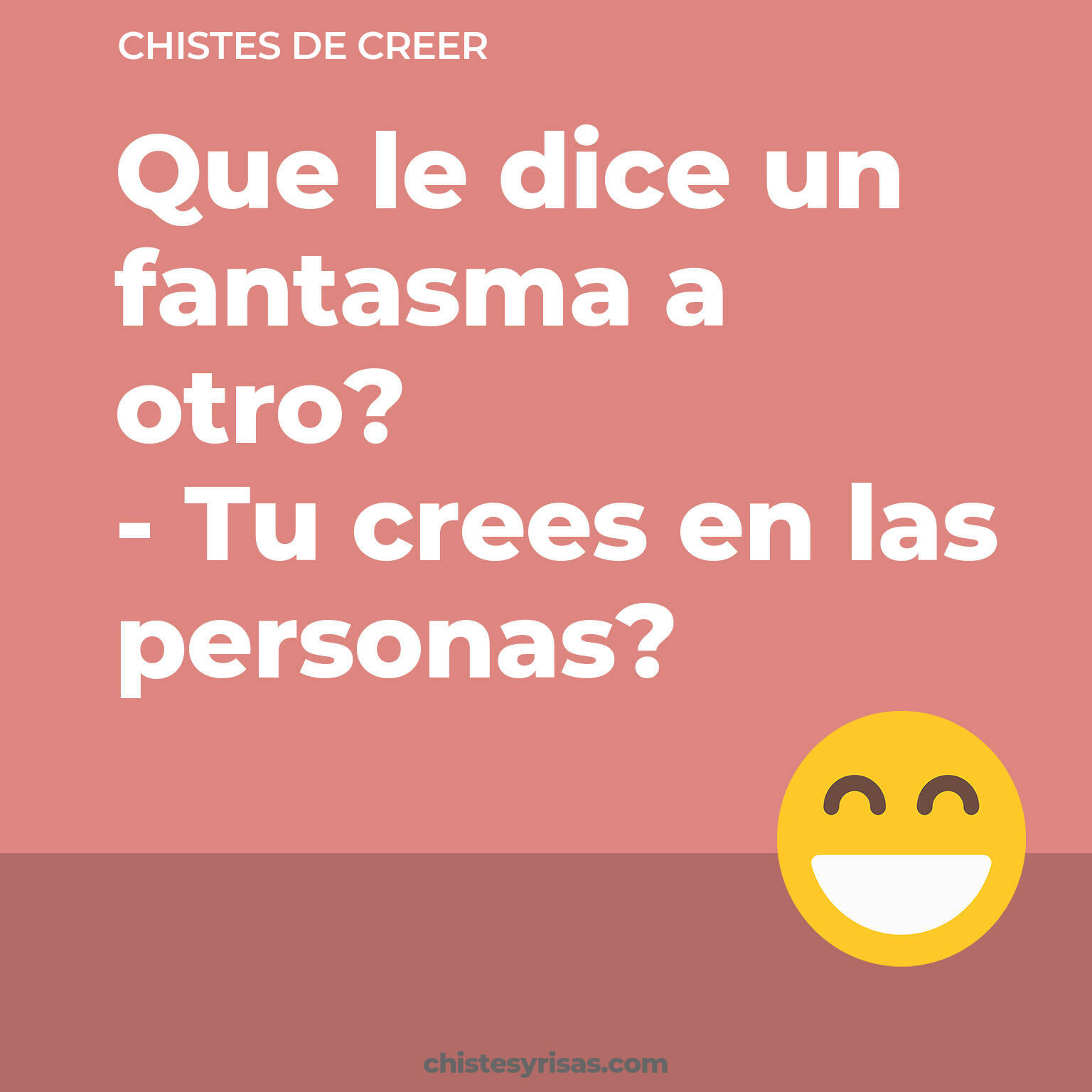 chistes de Creer más graciosos