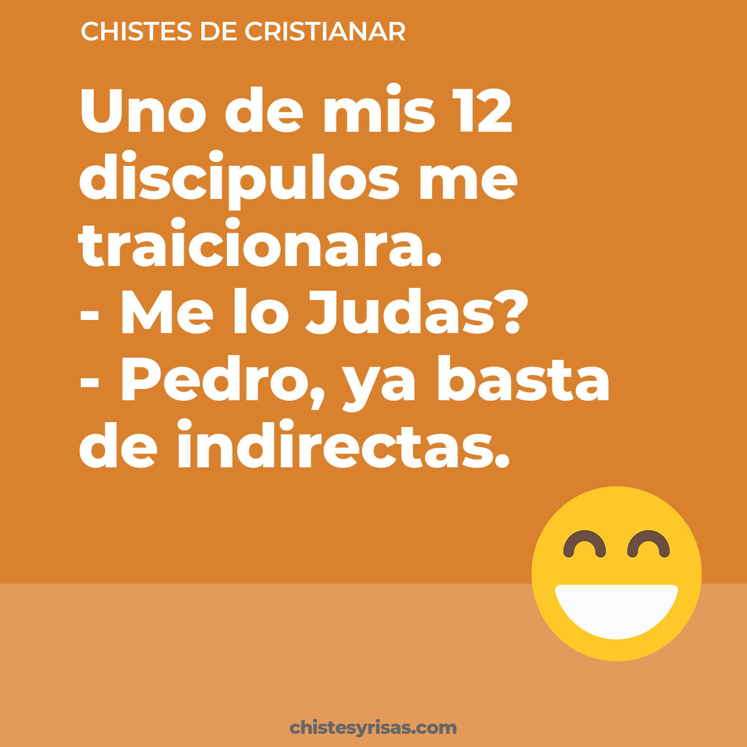 chistes de Cristianar cortos