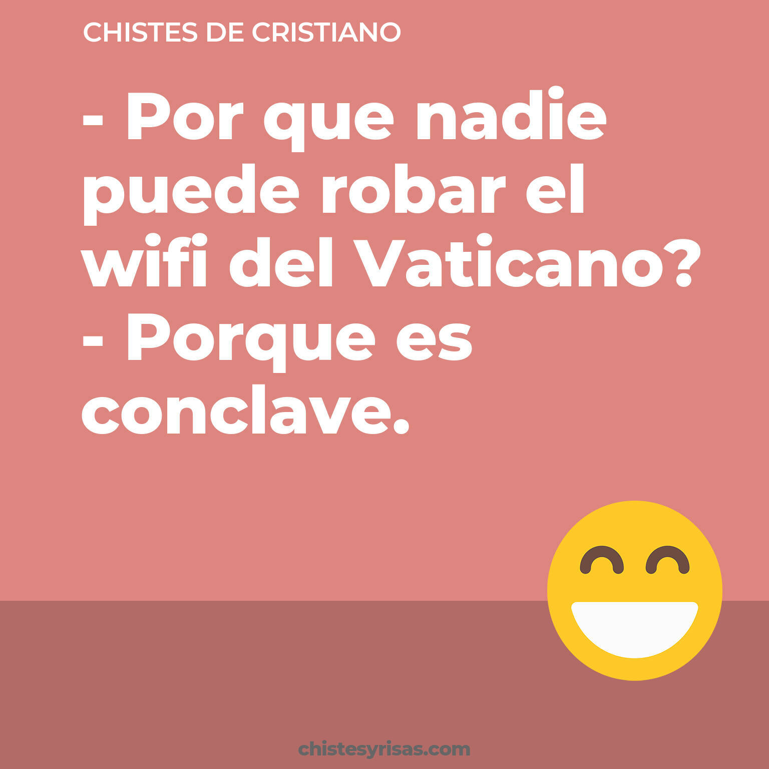 chistes de Cristiano buenos