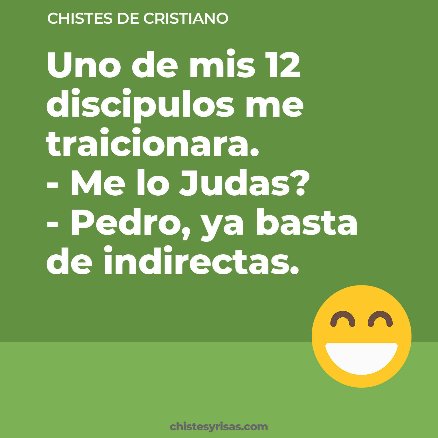 chistes de Cristiano cortos