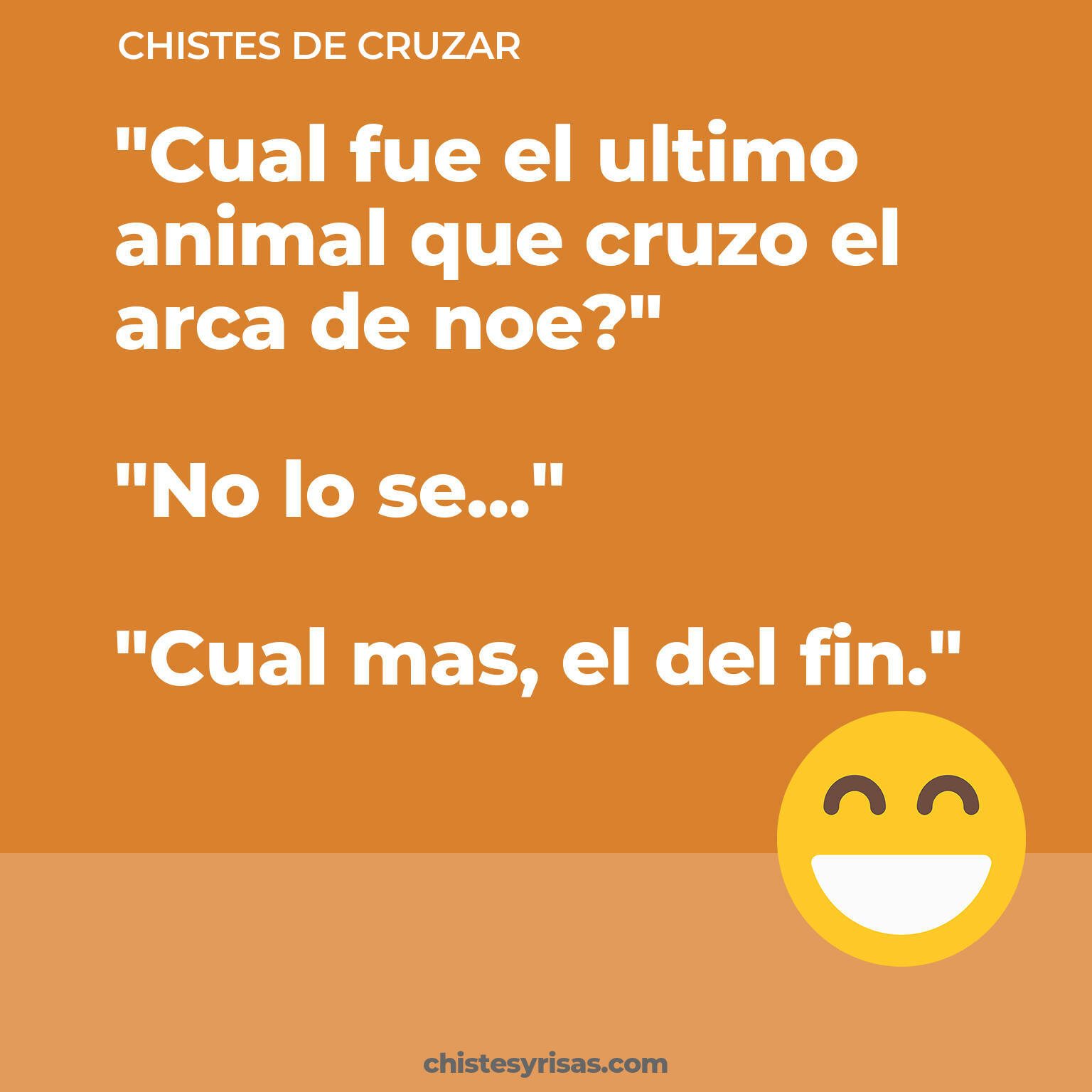 chistes de Cruzar buenos