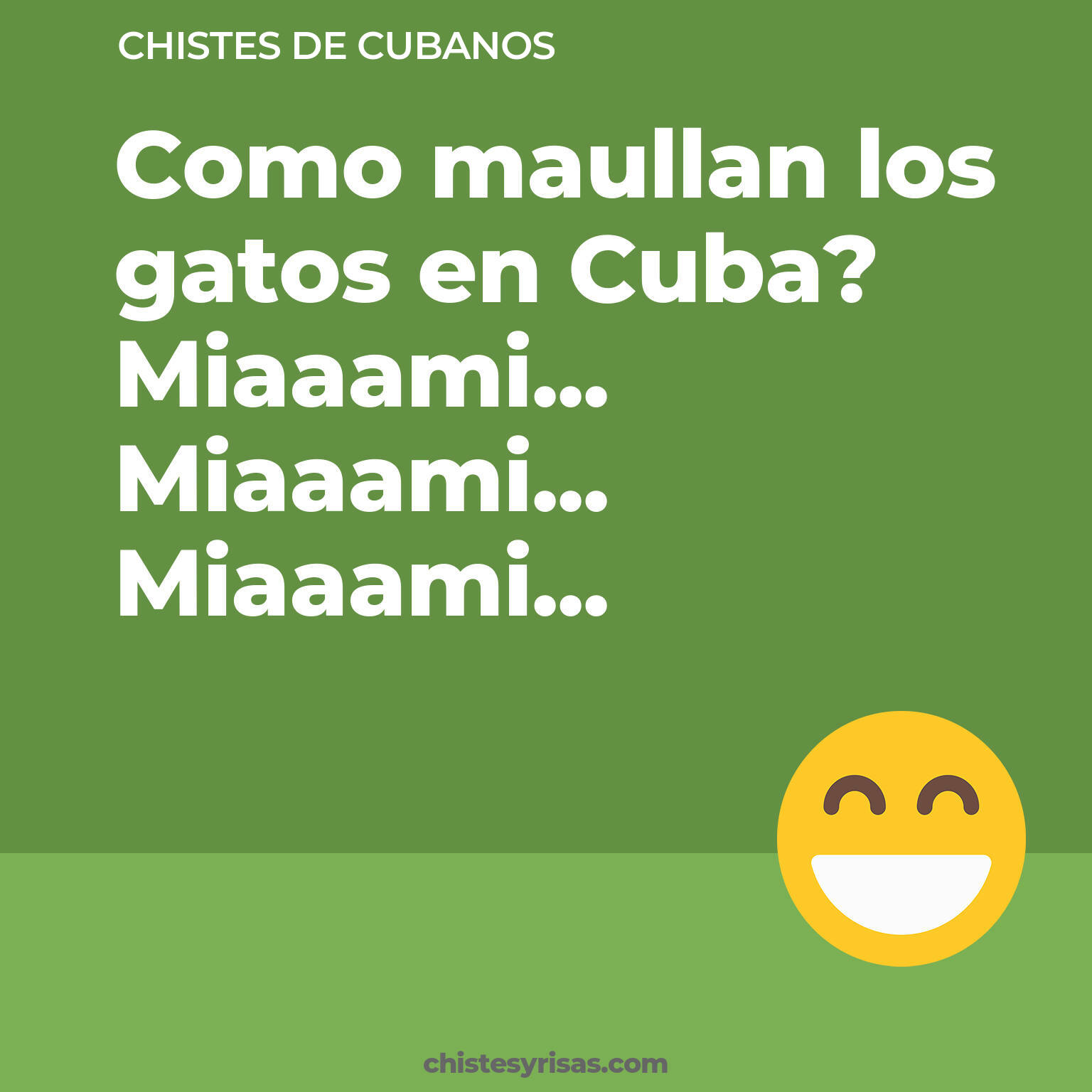 chistes de Cubanos buenos foto para reir