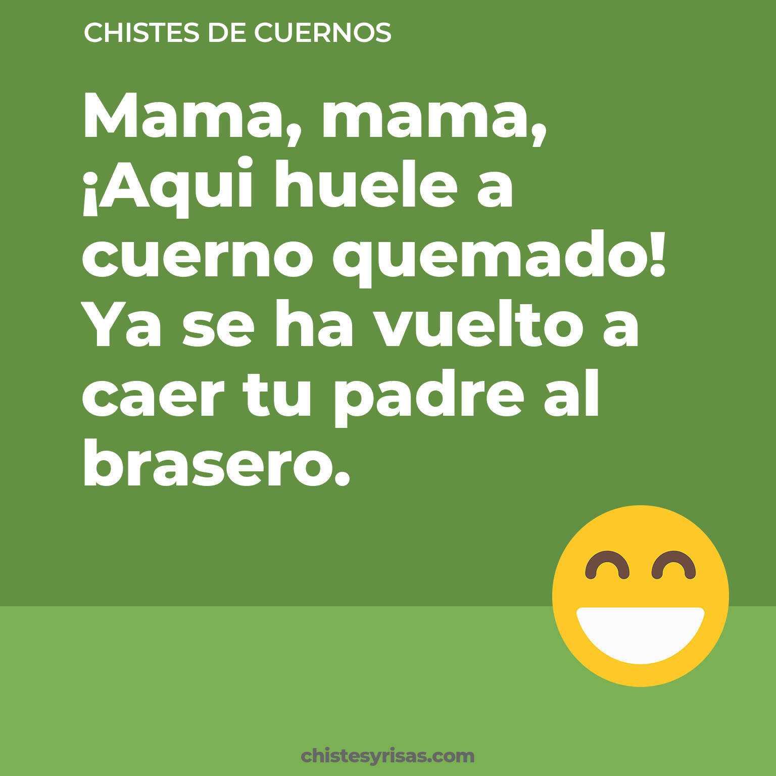 chistes de Cuernos buenos