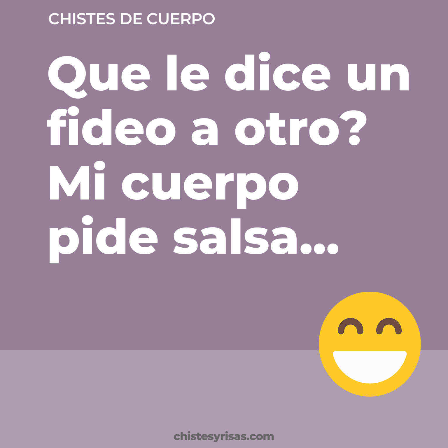 chistes de Cuerpo cortos