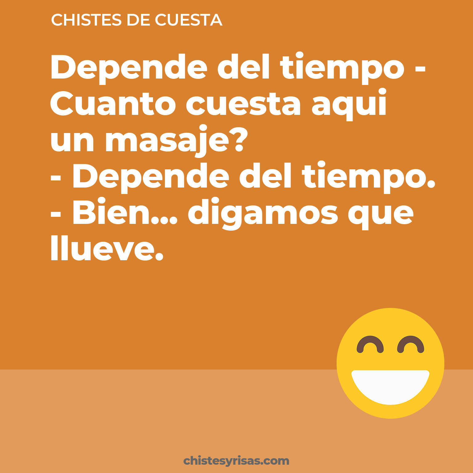 chistes de Cuesta más graciosos