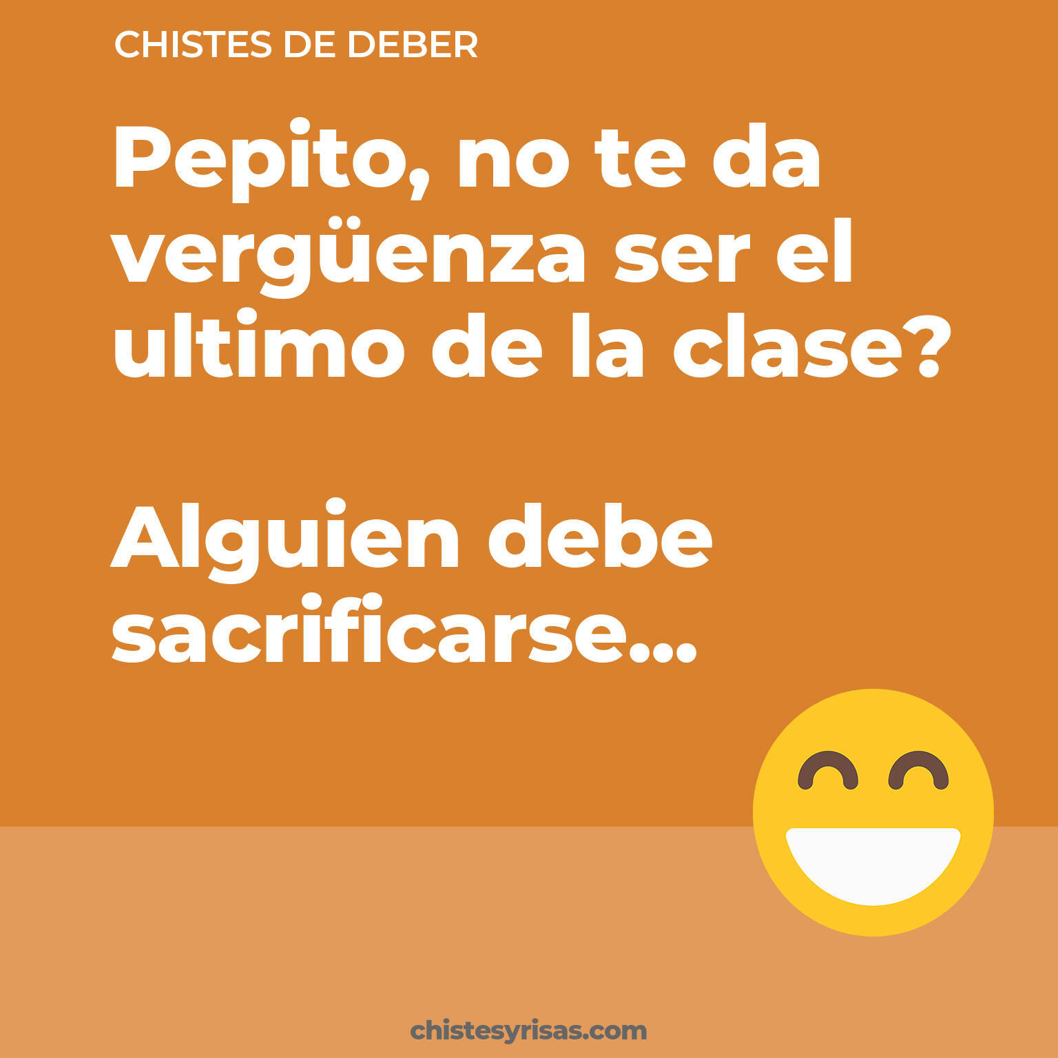 chistes de Deber buenos