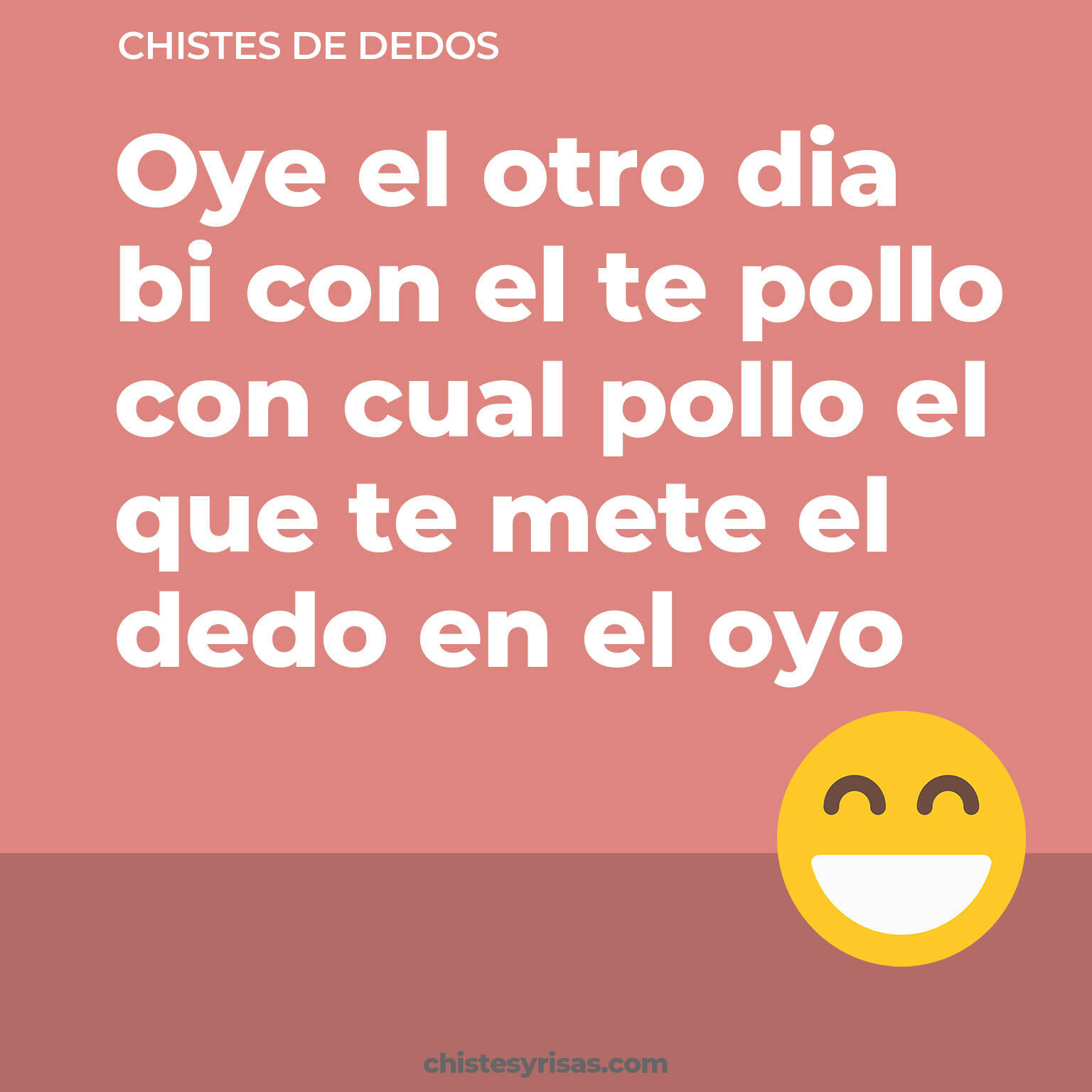 chistes de Dedos más graciosos