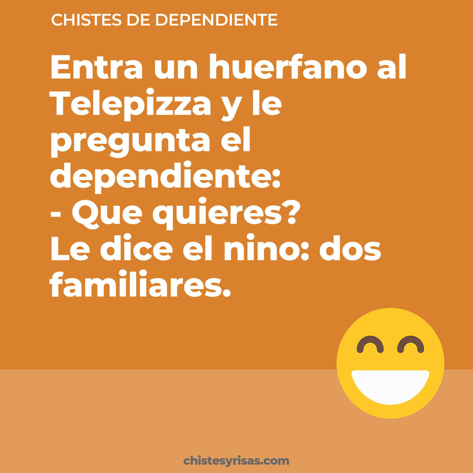 chistes de Dependiente buenos foto para reir