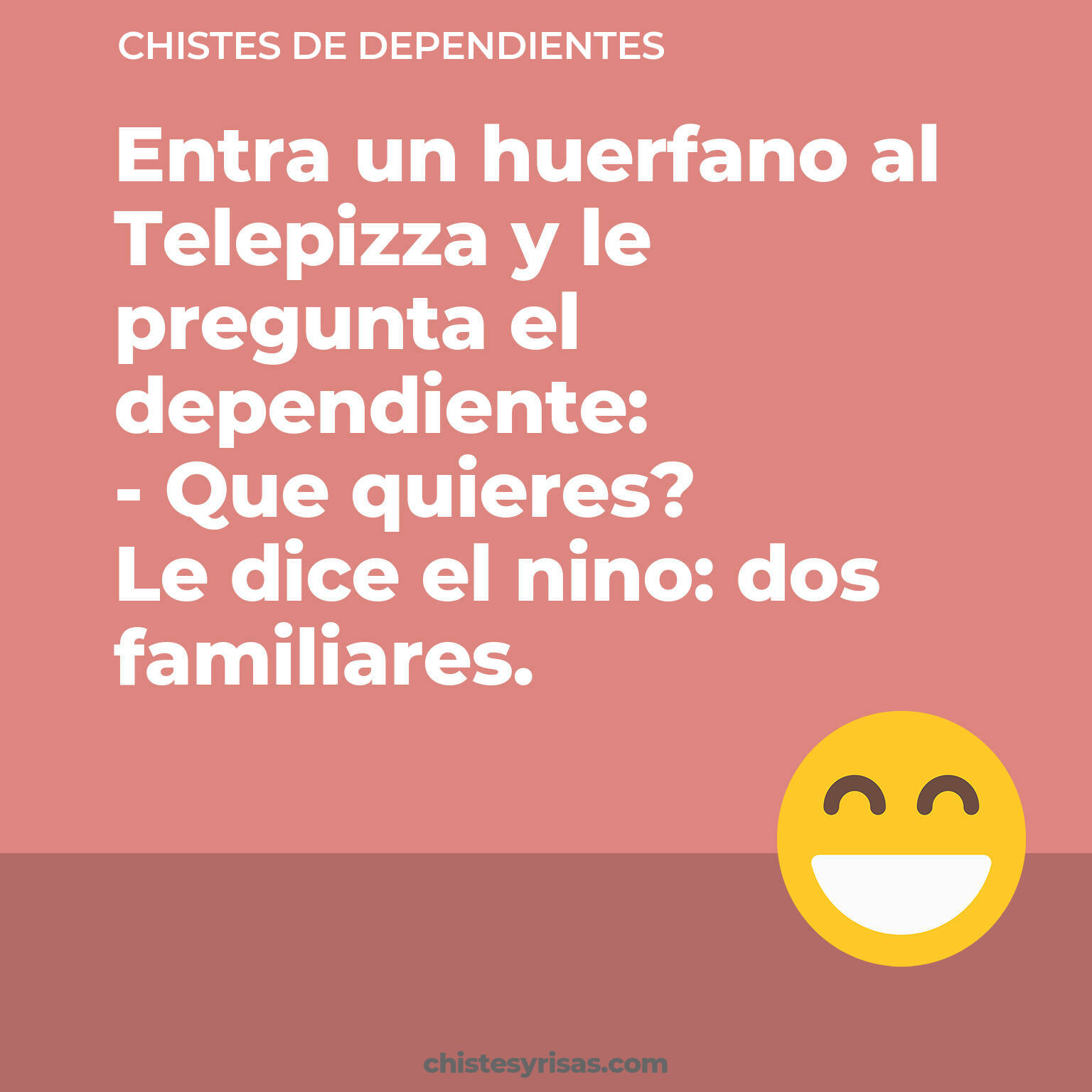 chistes de Dependientes buenos foto para reir