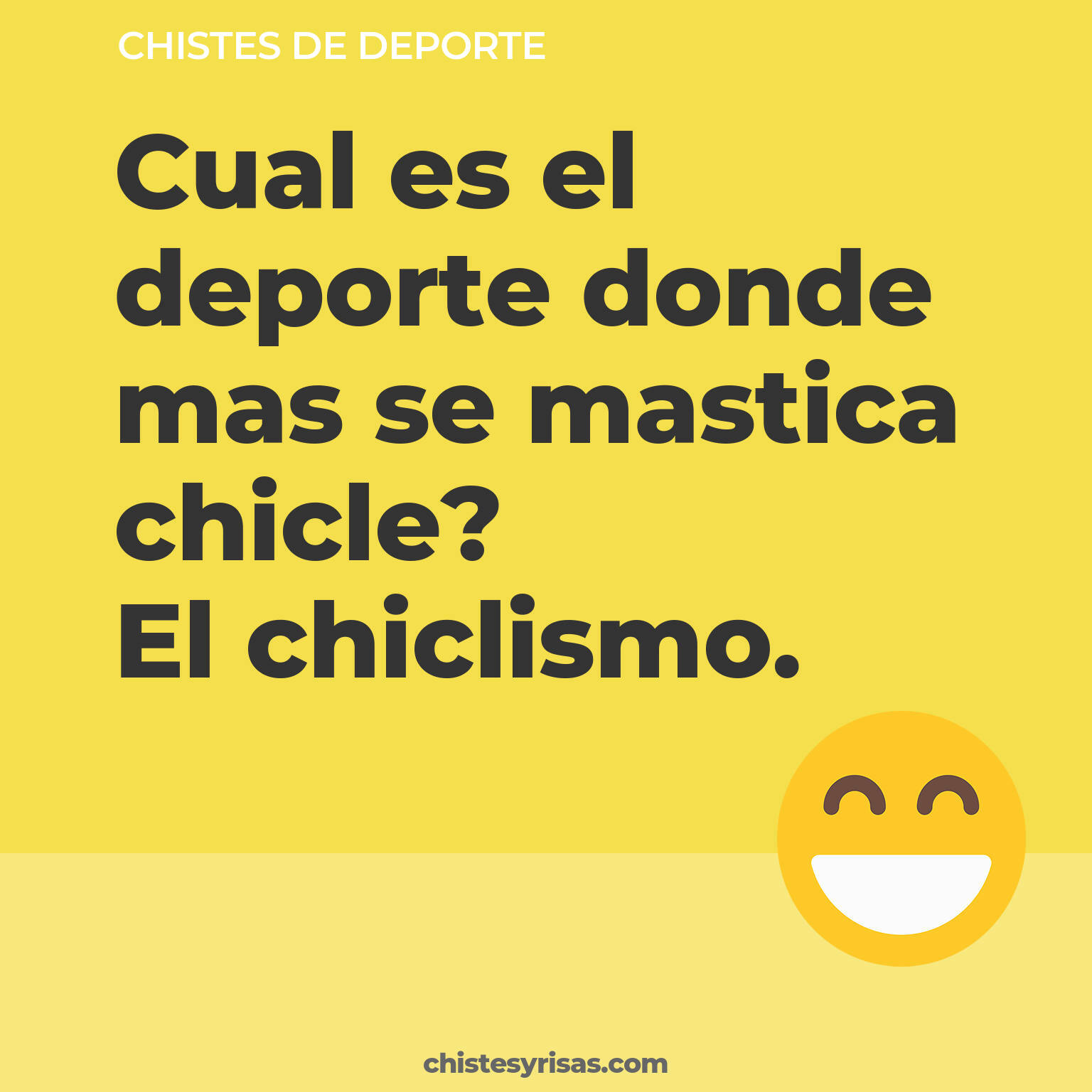 chistes de Deporte más graciosos