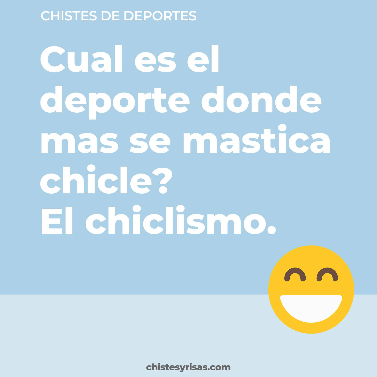 chistes de Deportes más graciosos