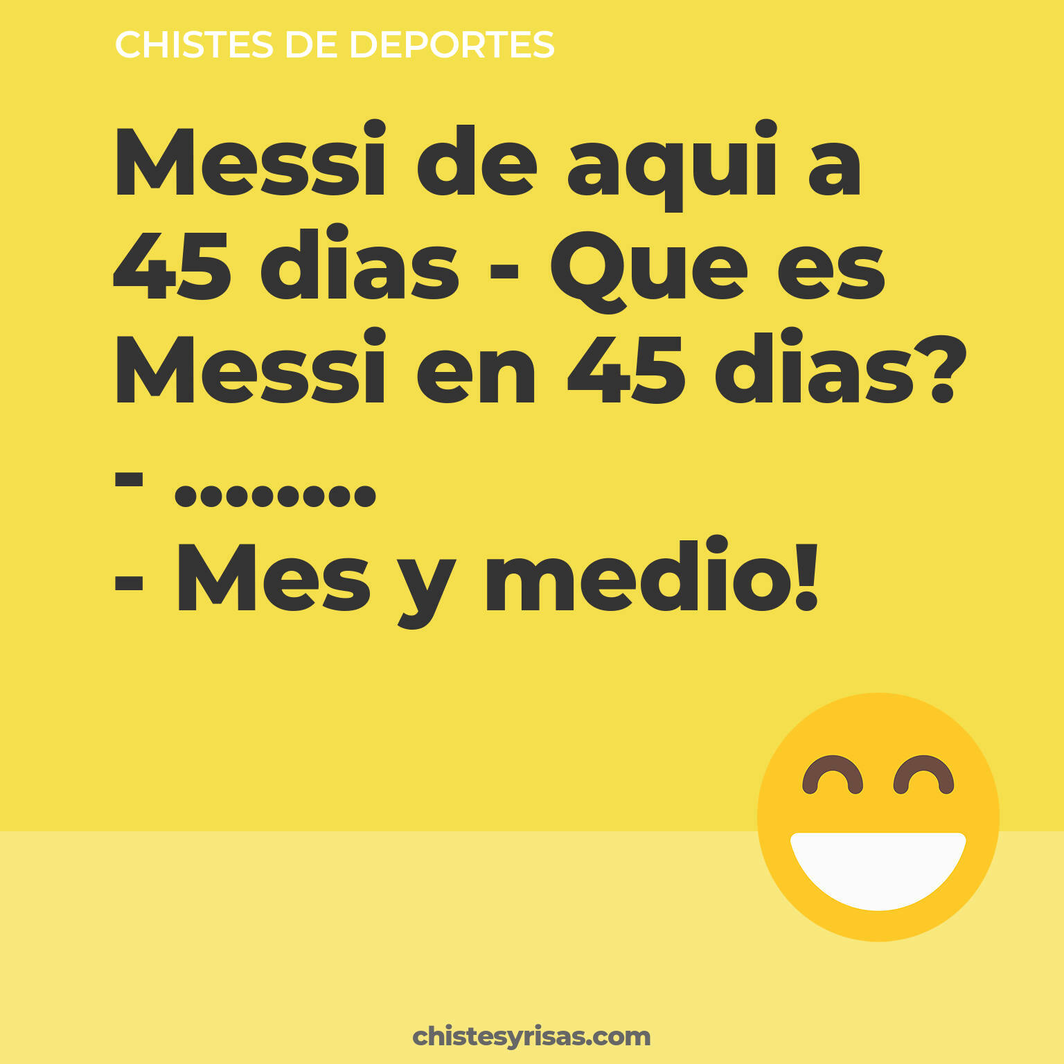 chistes de Deportes cortos