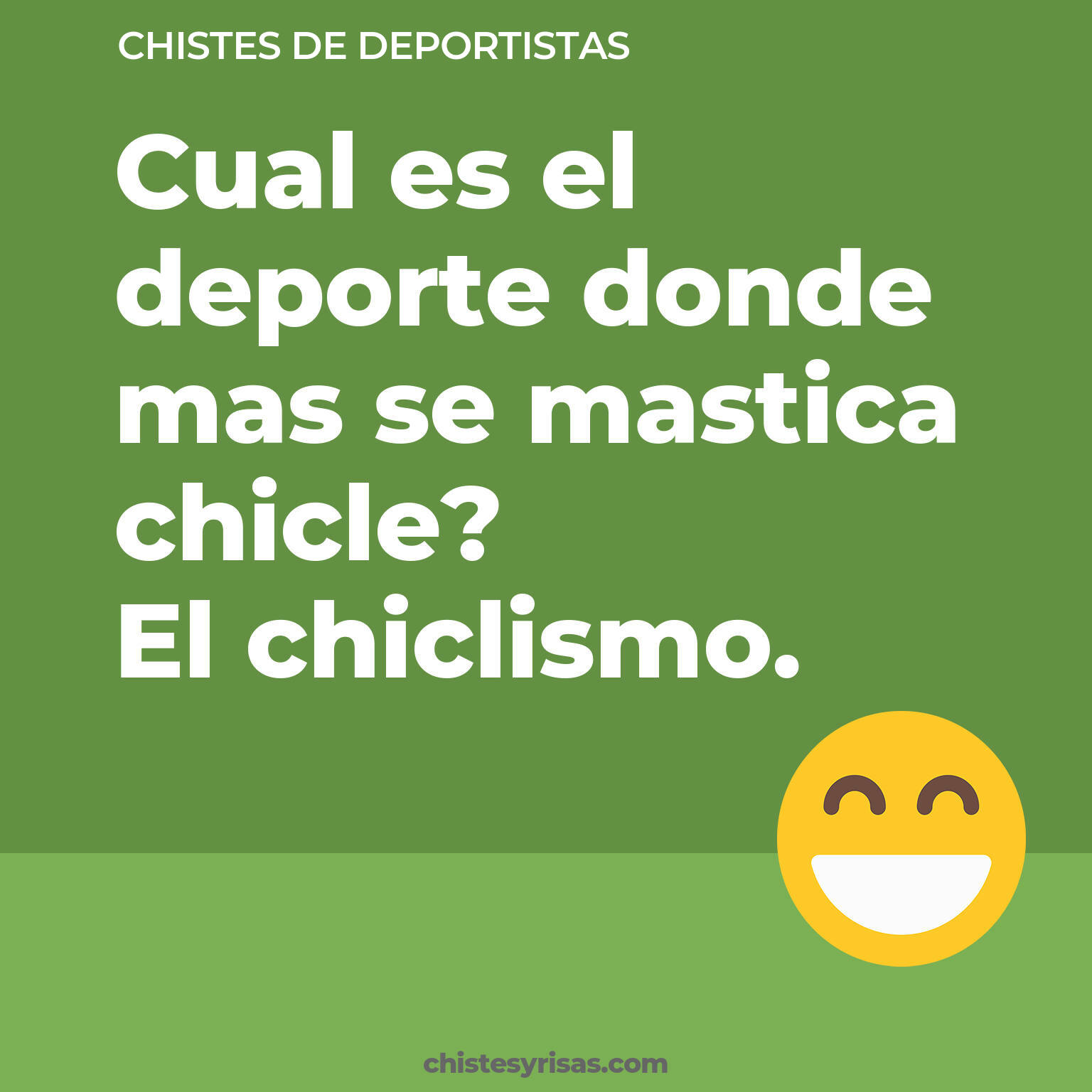 chistes de Deportistas más graciosos