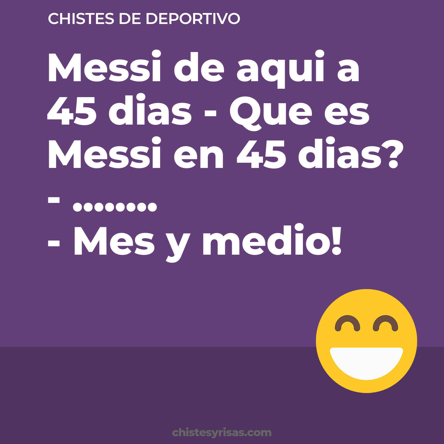 chistes de Deportivo cortos