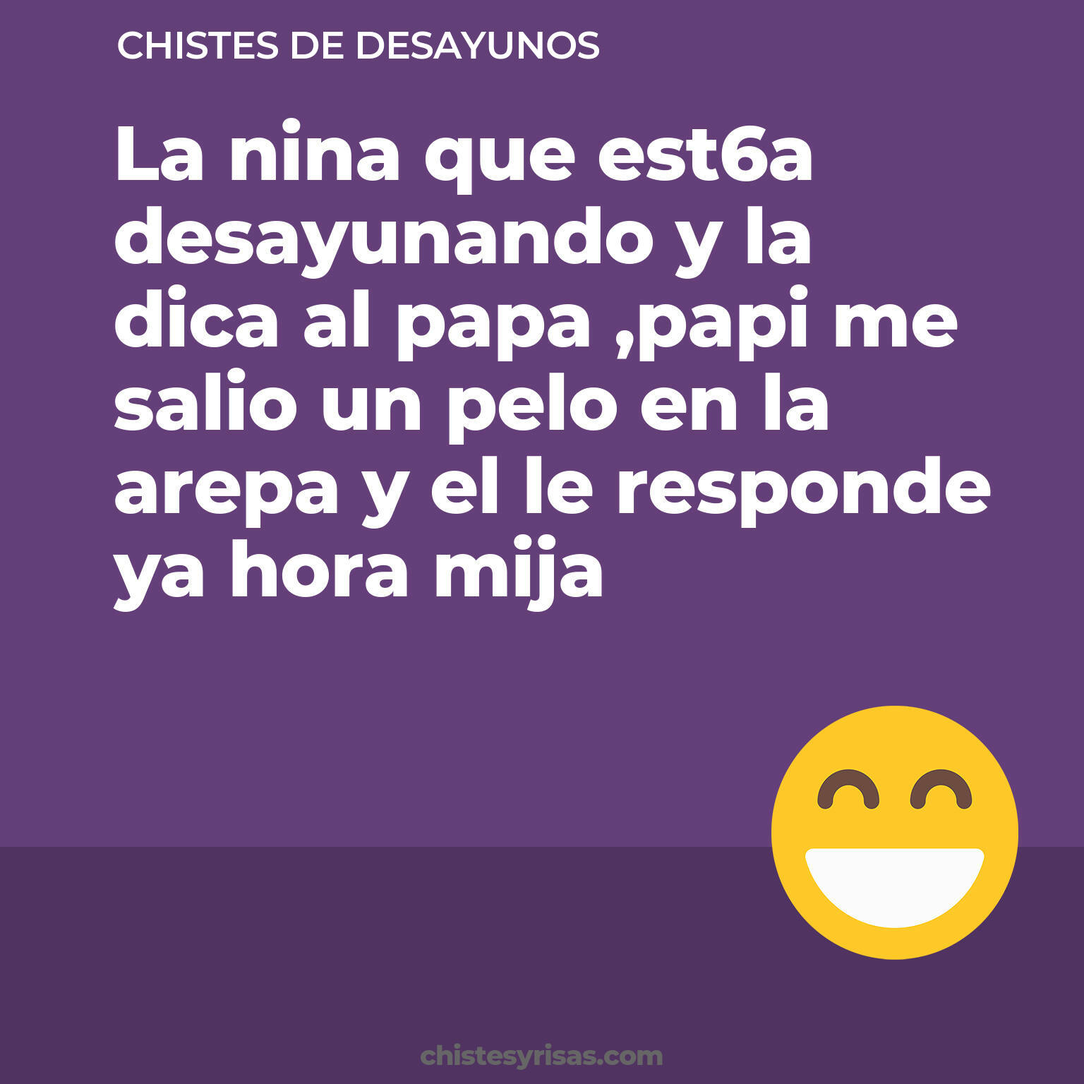 chistes de Desayunos más graciosos