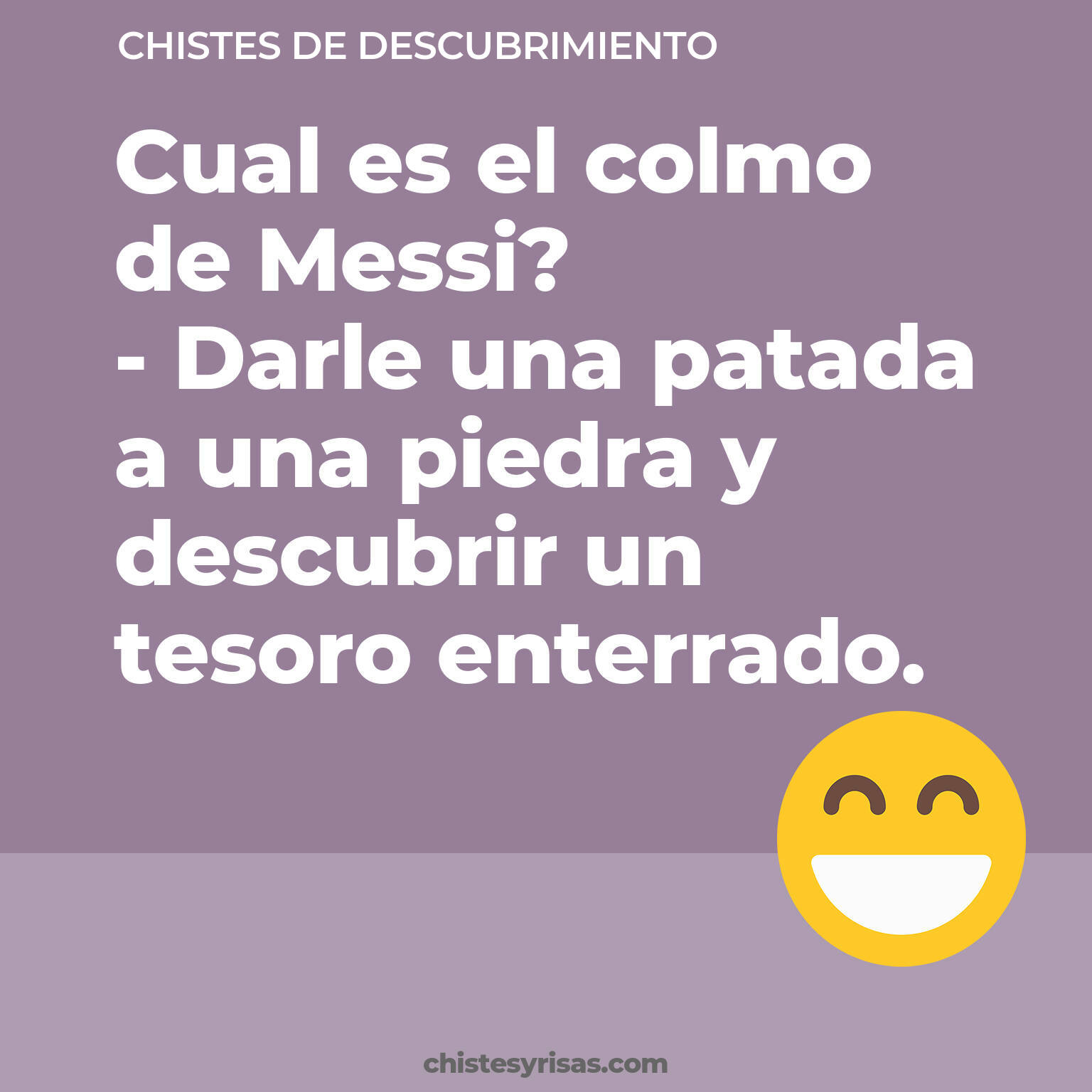 chistes de Descubrimiento buenos