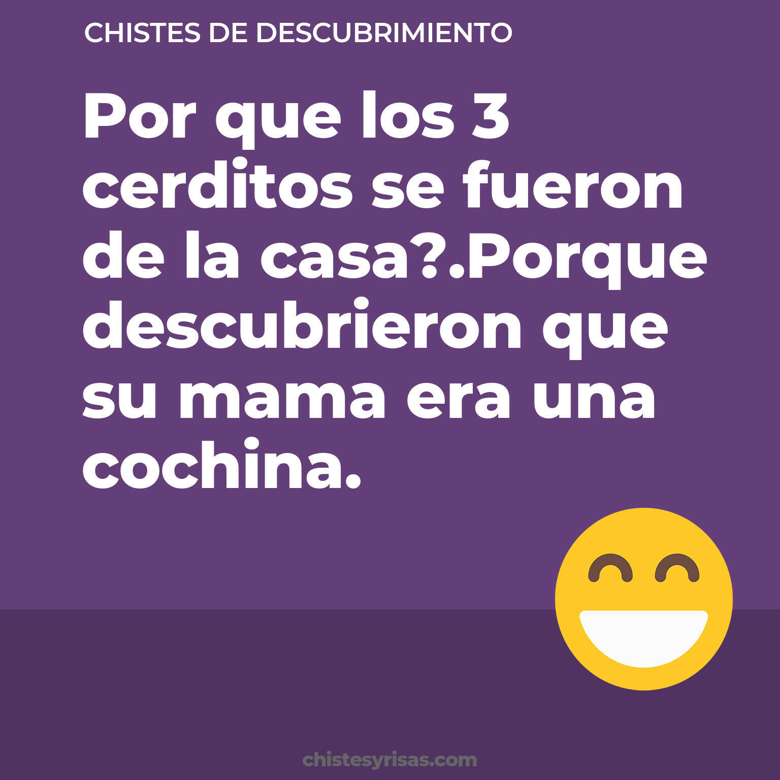 chistes de Descubrimiento cortos