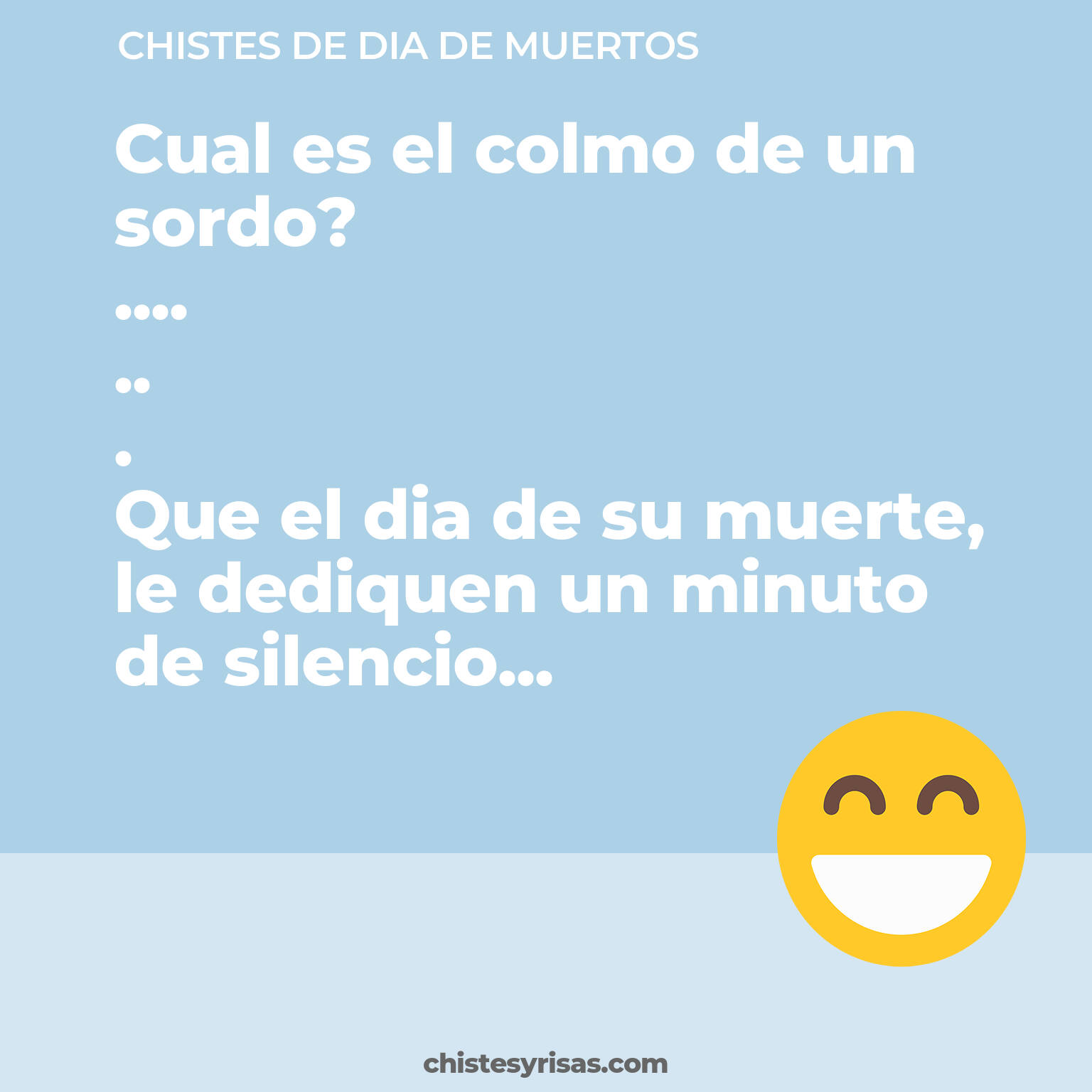 chistes de Día De Muertos buenos foto para reir