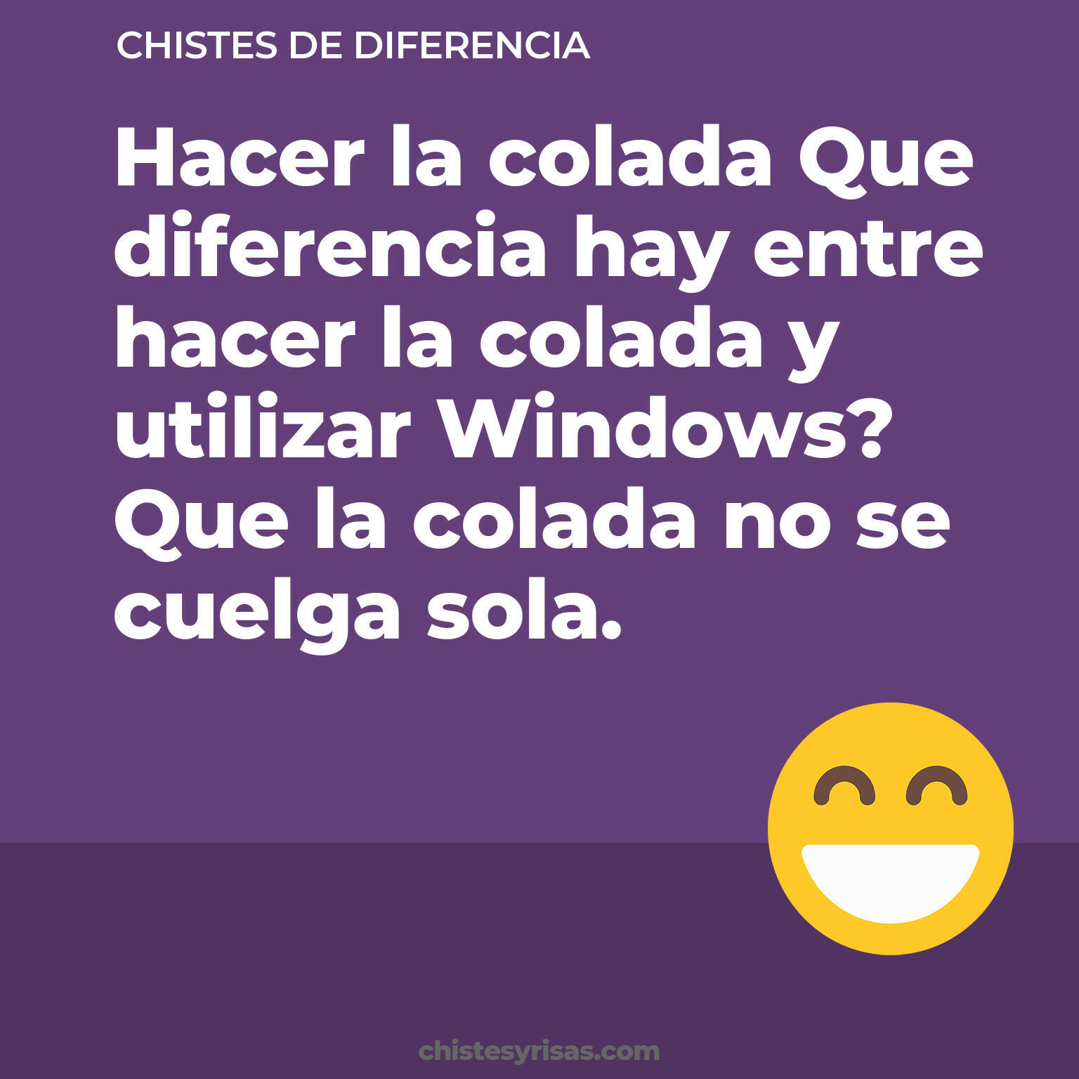 chistes de Diferencia buenos foto para reir