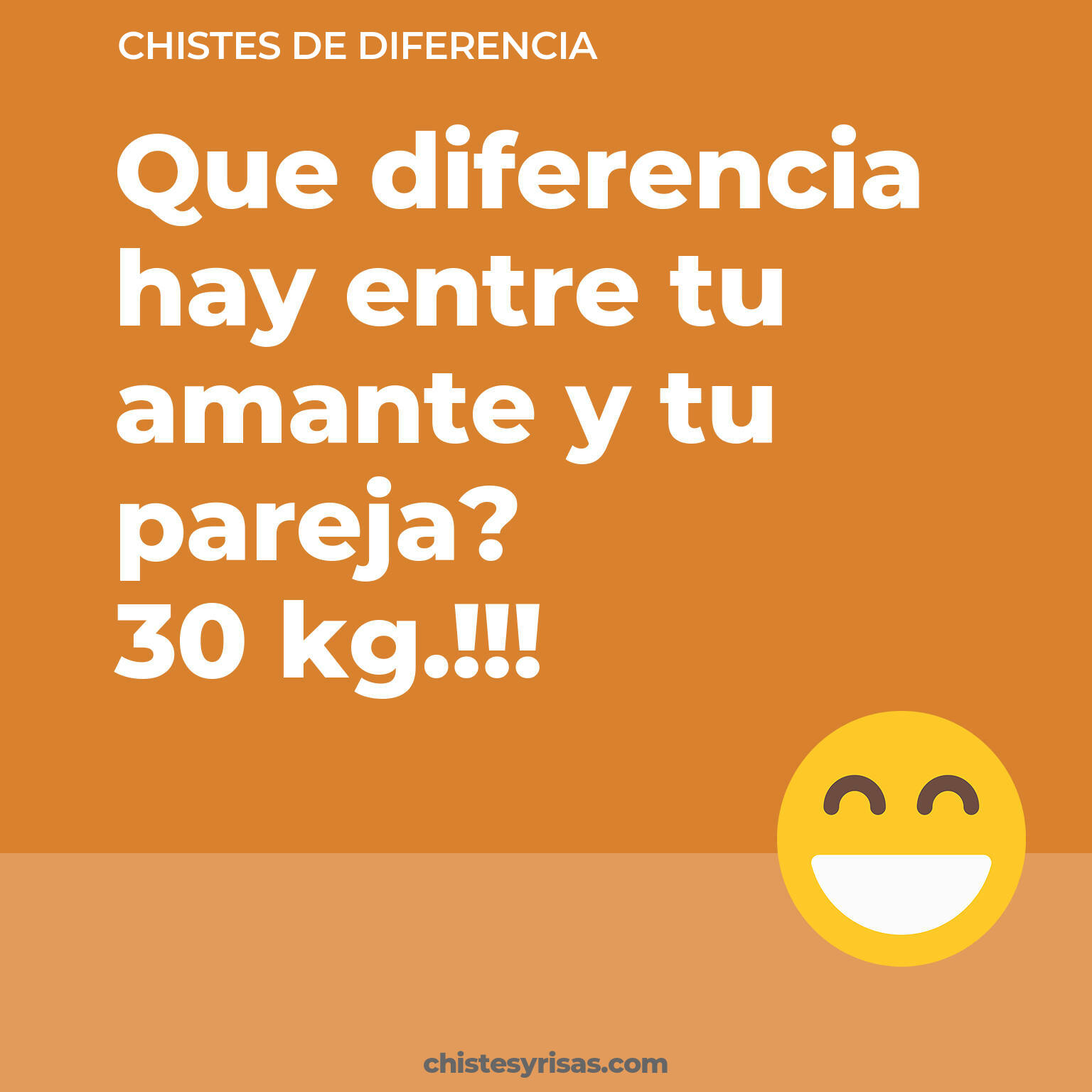 chistes de Diferencia más graciosos