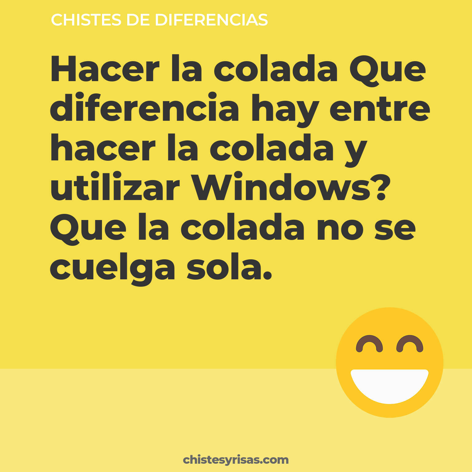 chistes de Diferencias buenos foto para reir